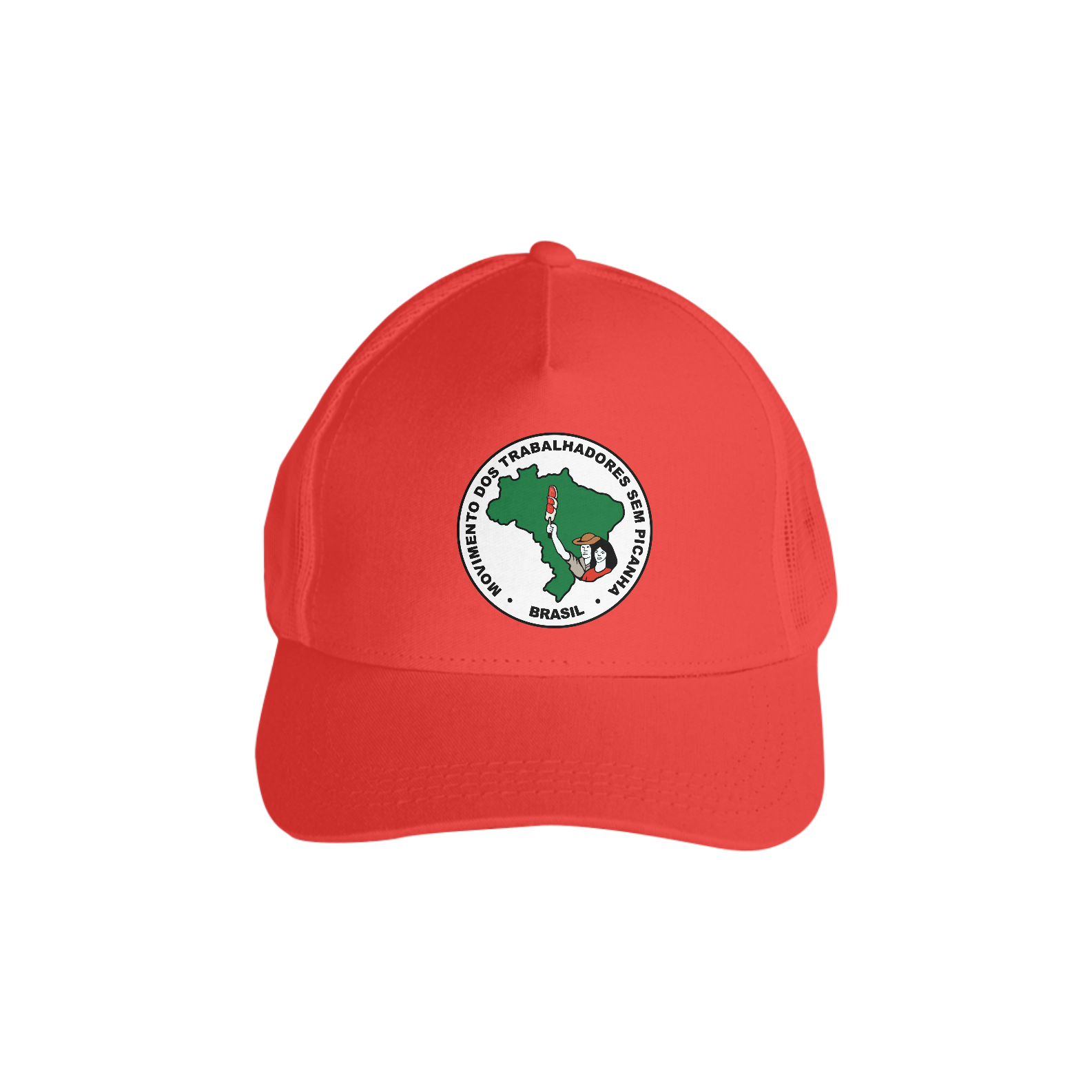 Nome do produto: Boné Americano Com tela - Movimento Dos Trabalhadores Sem Picanha