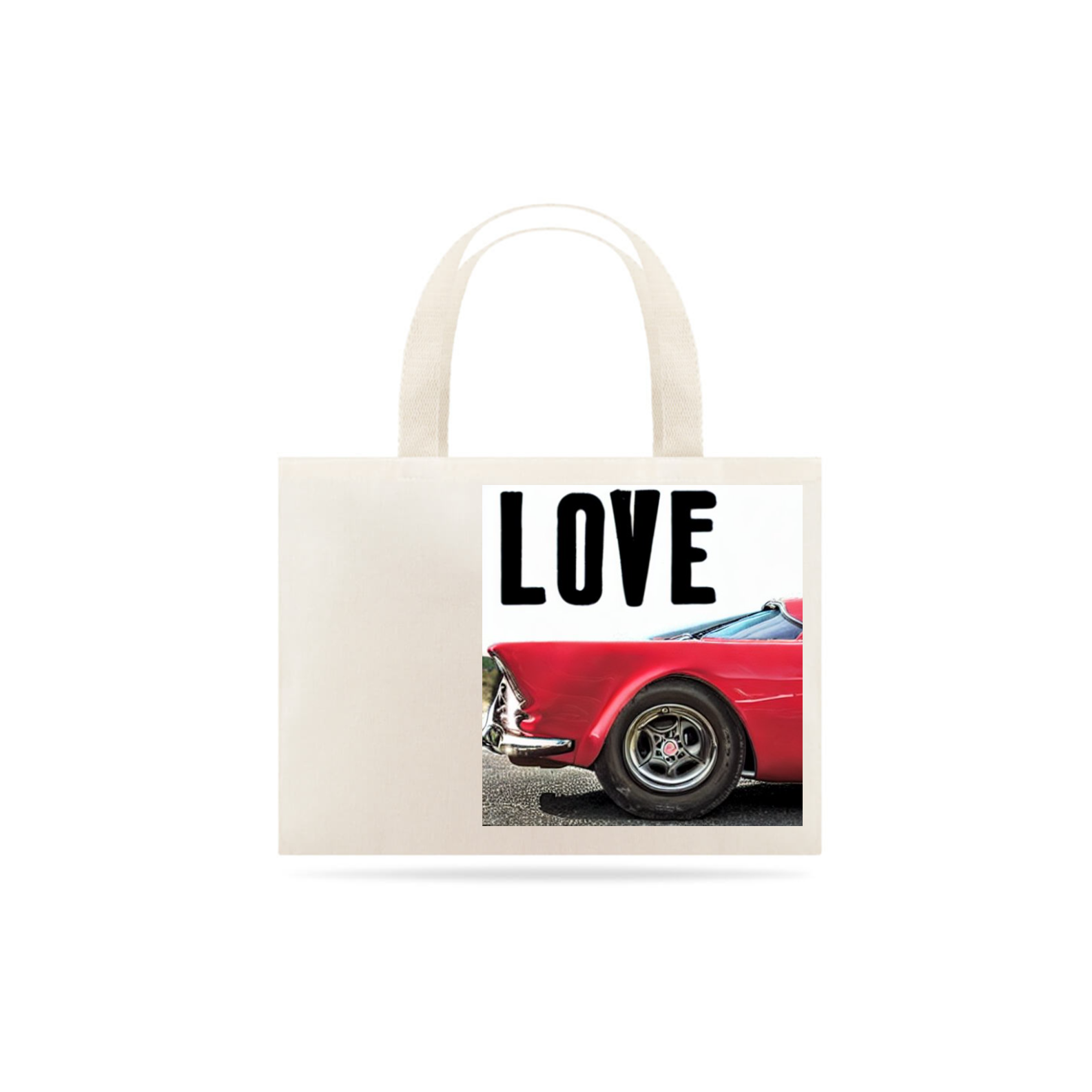 Nome do produto: ECOBAG LOVE CAR
