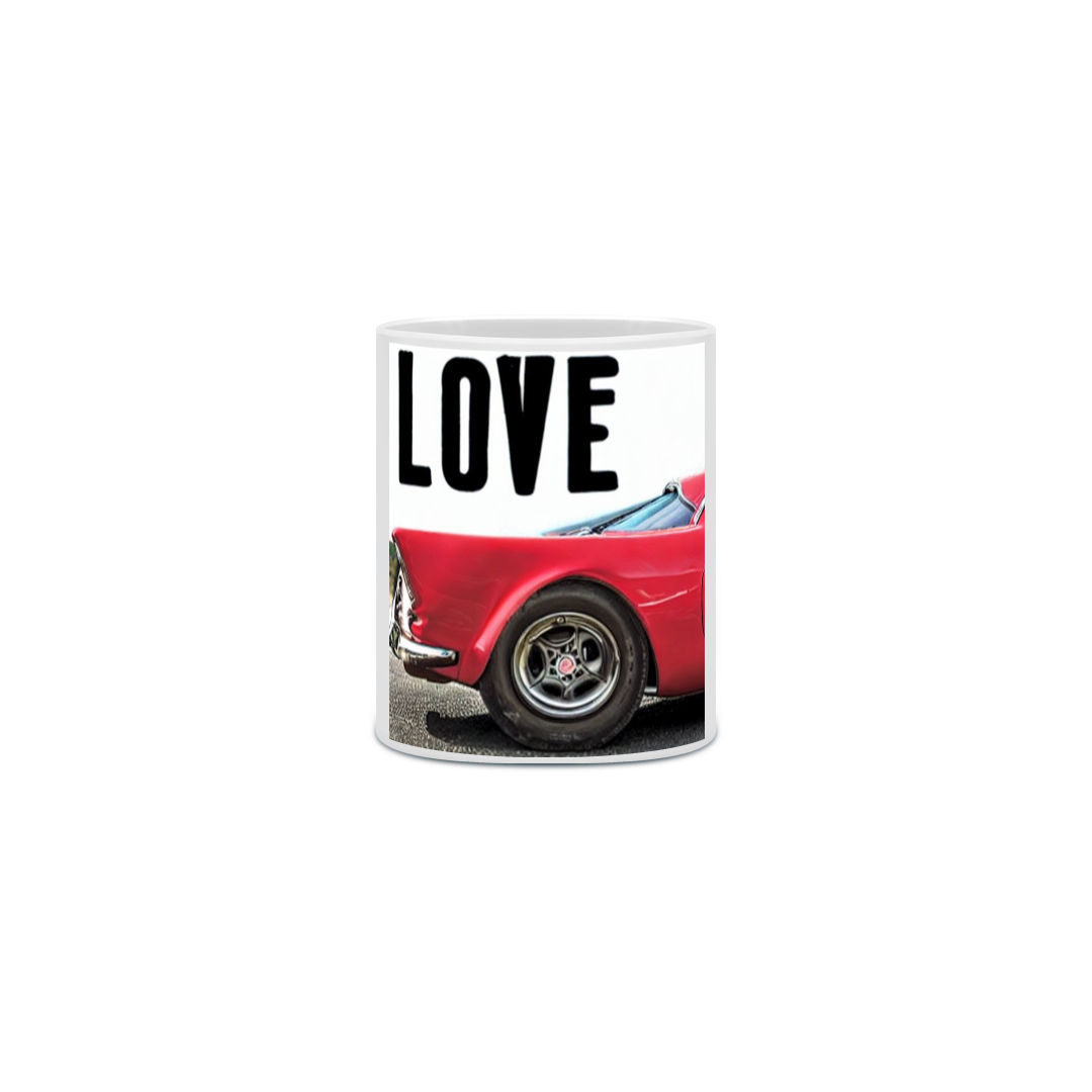Nome do produto: MUG LOVE CAR