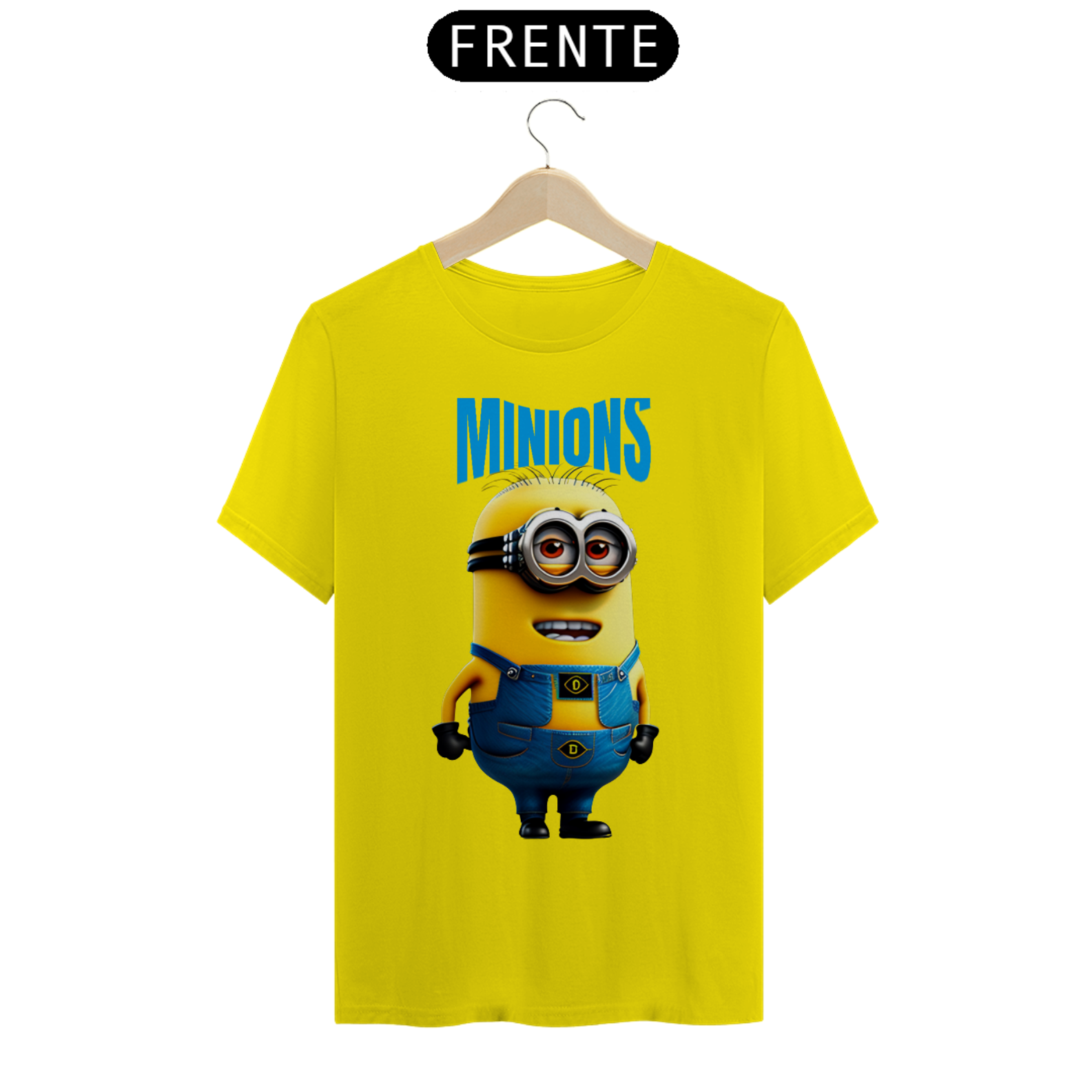 Nome do produto: CAMISA MASCULINA DO MINIONS