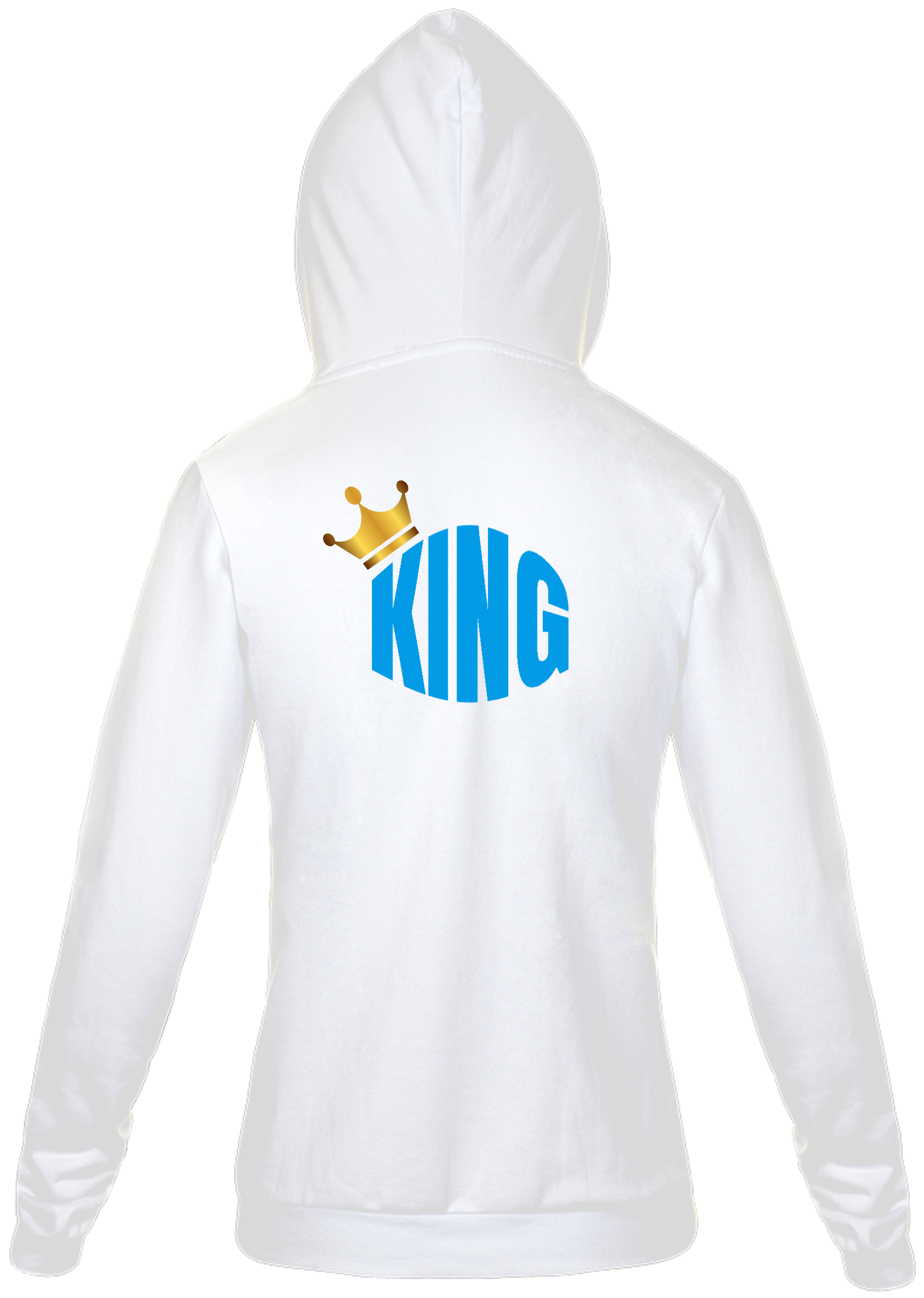 Nome do produto: MOLETON KING (ESTAMPA NAS COSTAS)