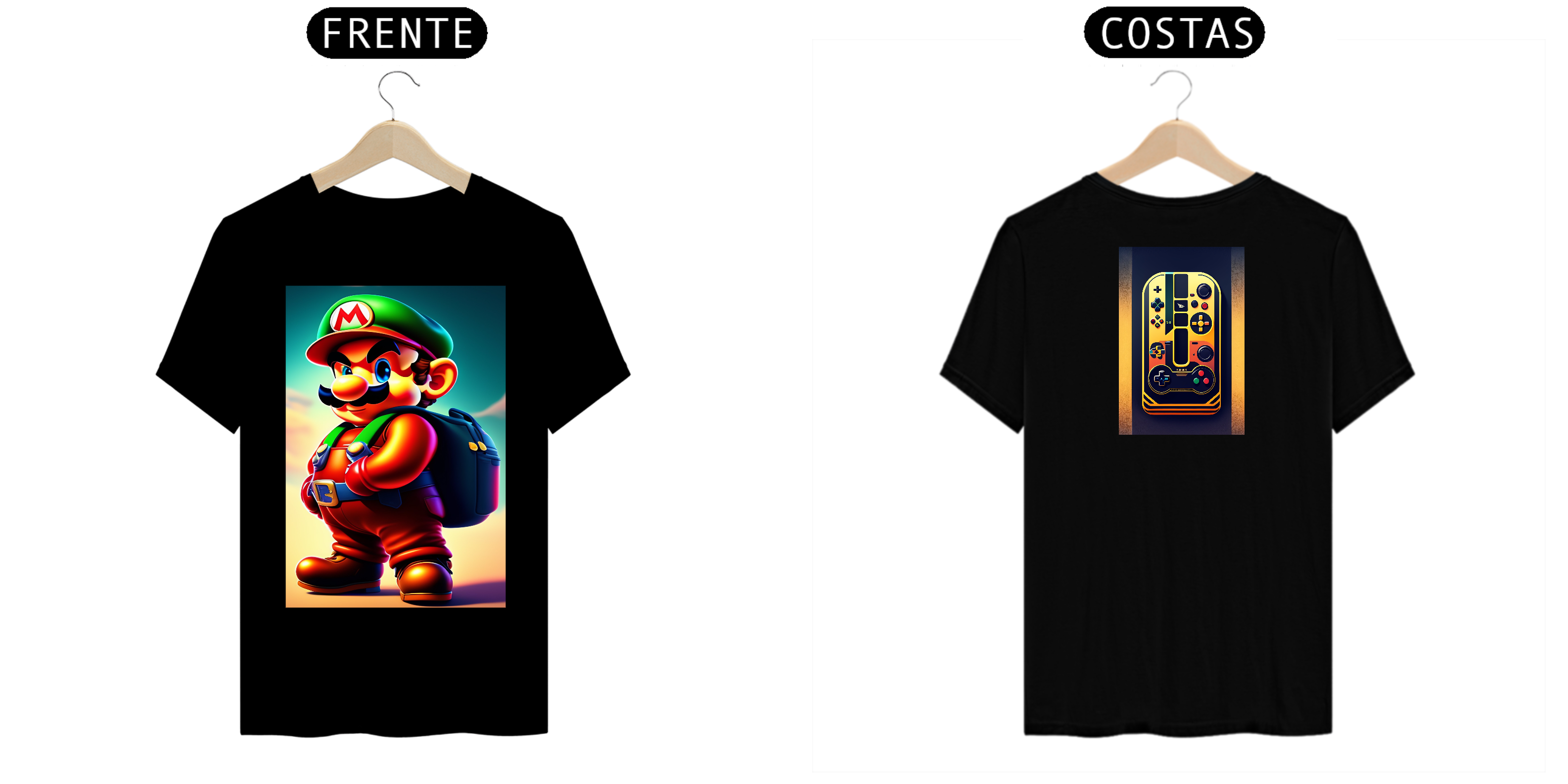 Nome do produto: Camiseta Super Mario