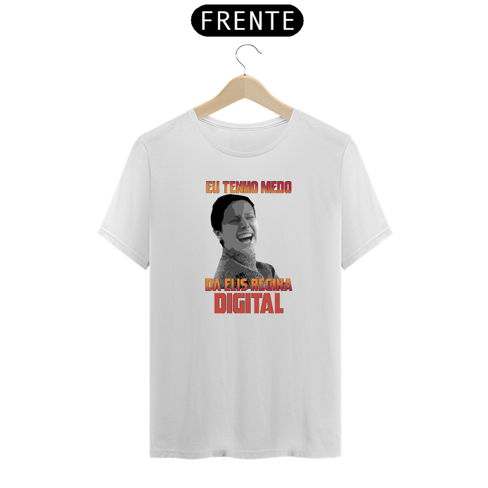 Nome do produto: Camiseta Elis Regina Digital