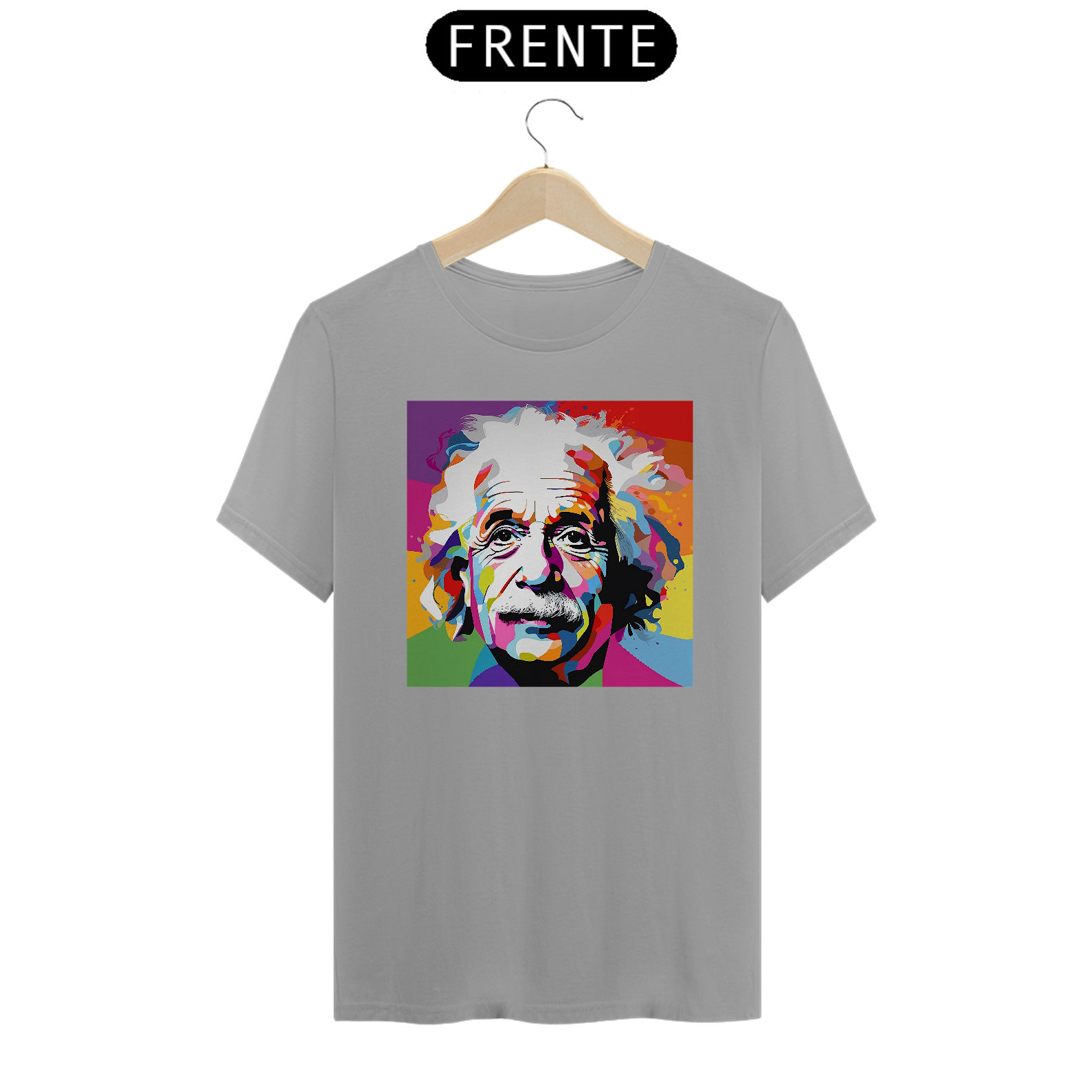 Nome do produto: Camiseta Einstein