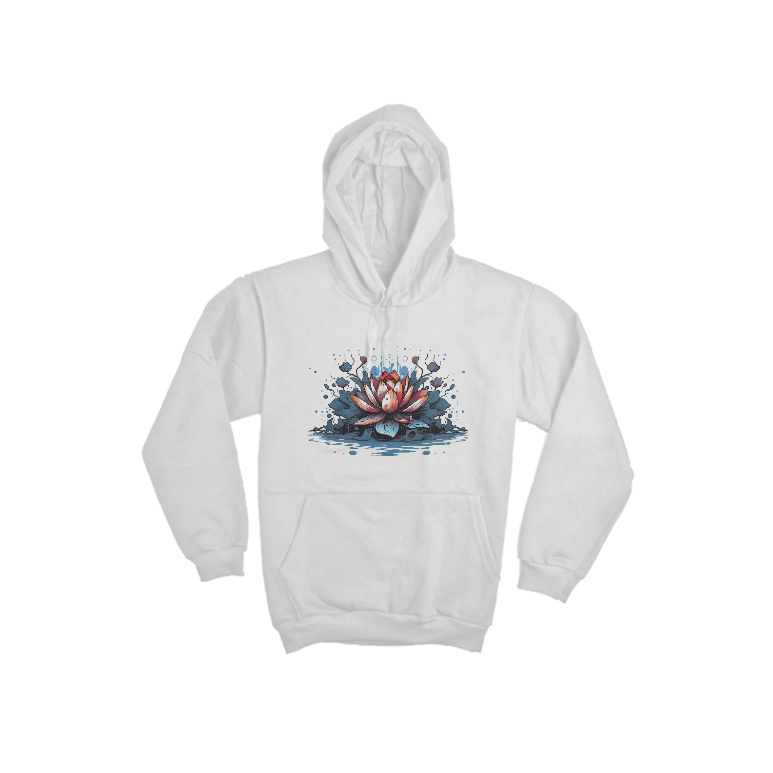 Nome do produto: Casaco Moletom Flor de Lótus: A Fusão