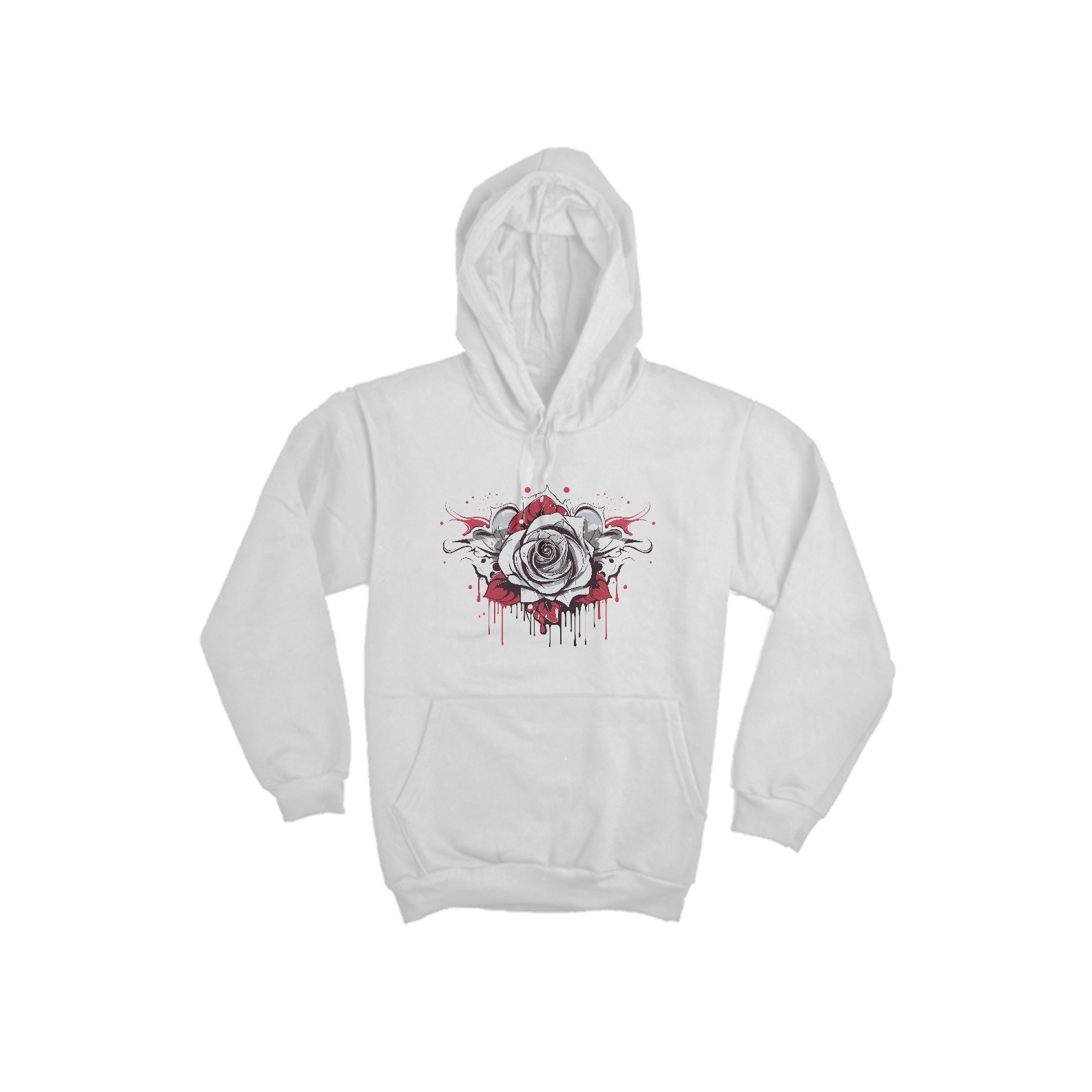 Nome do produto: Casaco Moletom Rosa Negra: Uma Fusão de Deklart