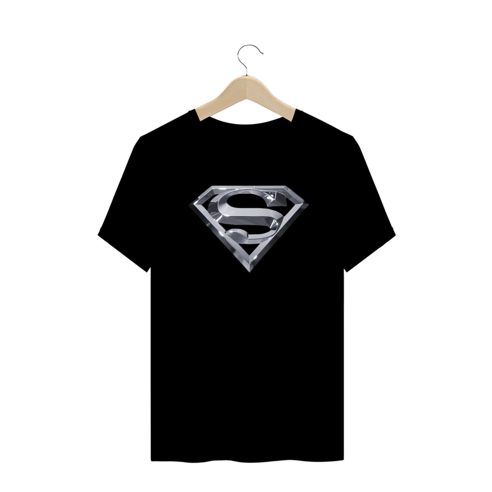 Nome do produto: T-SHIRT PLUS SIZE SUPERMAN 