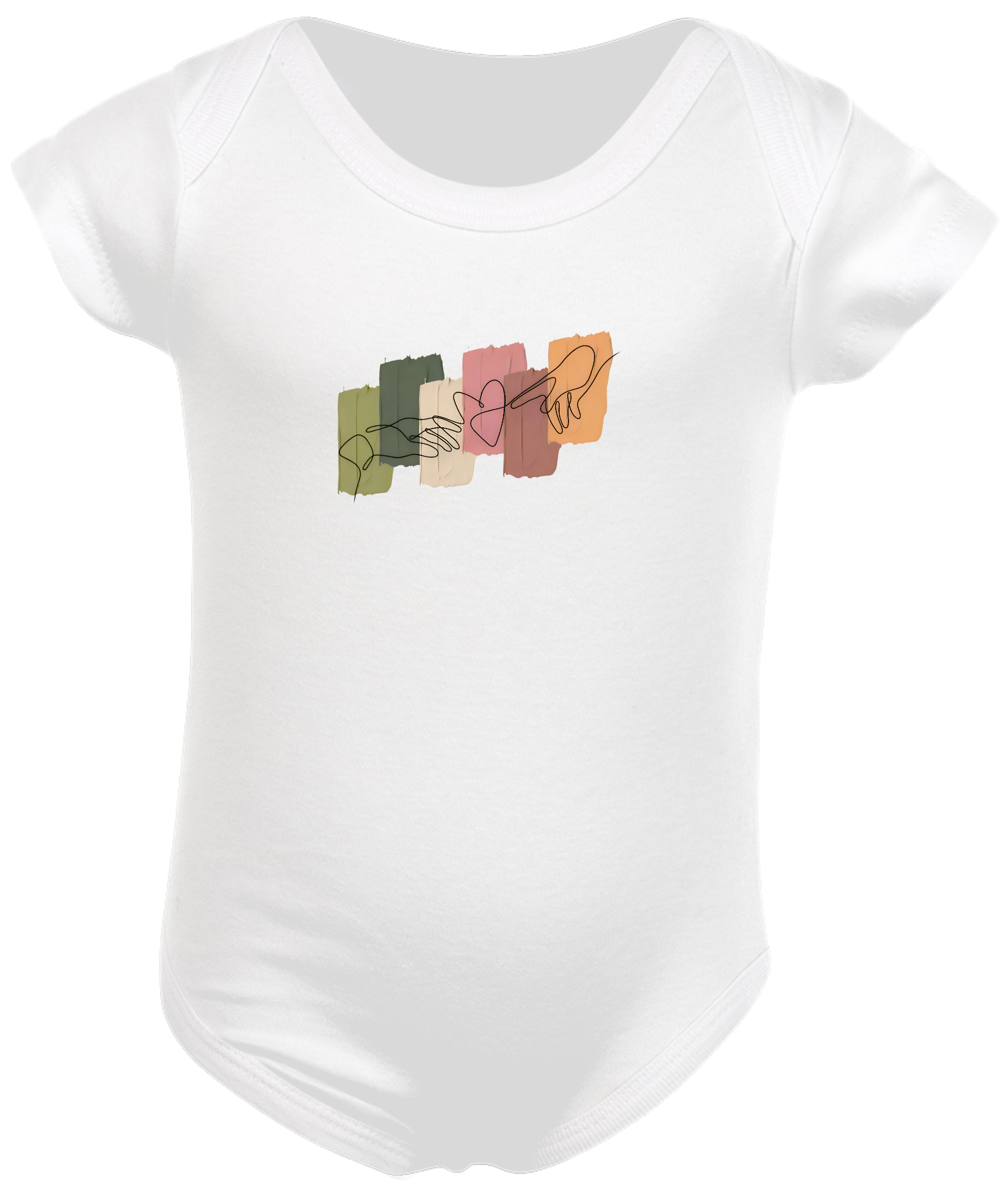 Nome do produto: Body Infantil Hand - Line Arts