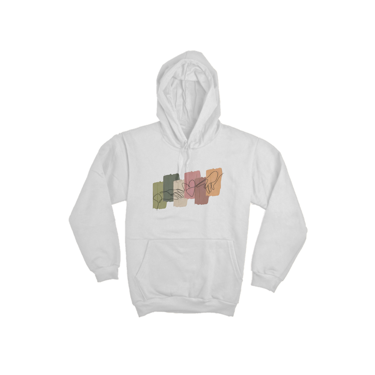 Nome do produto: Moletom Canguru Hand - Line Arts