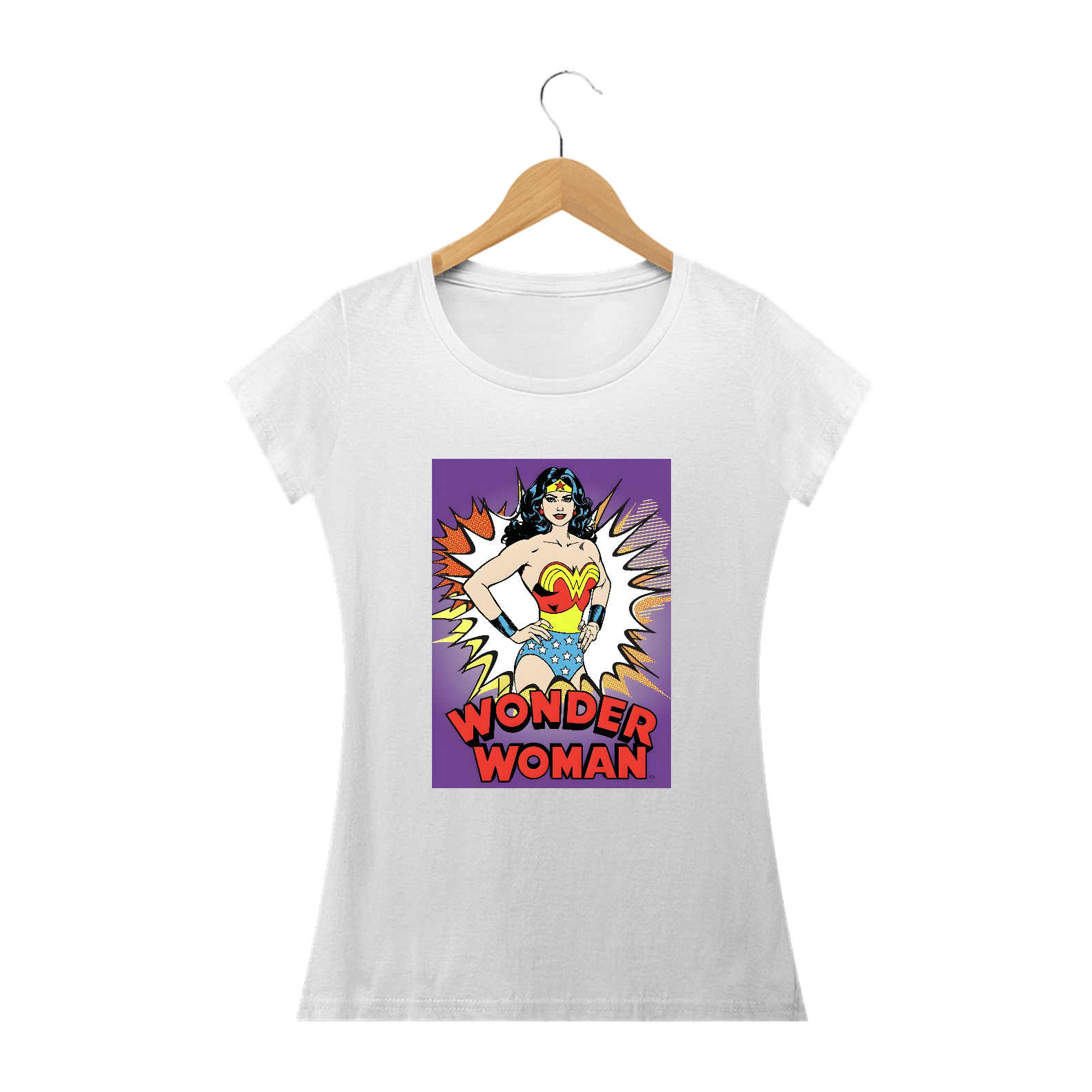 Nome do produto: T-Shirt Prime Mulher Maravilha