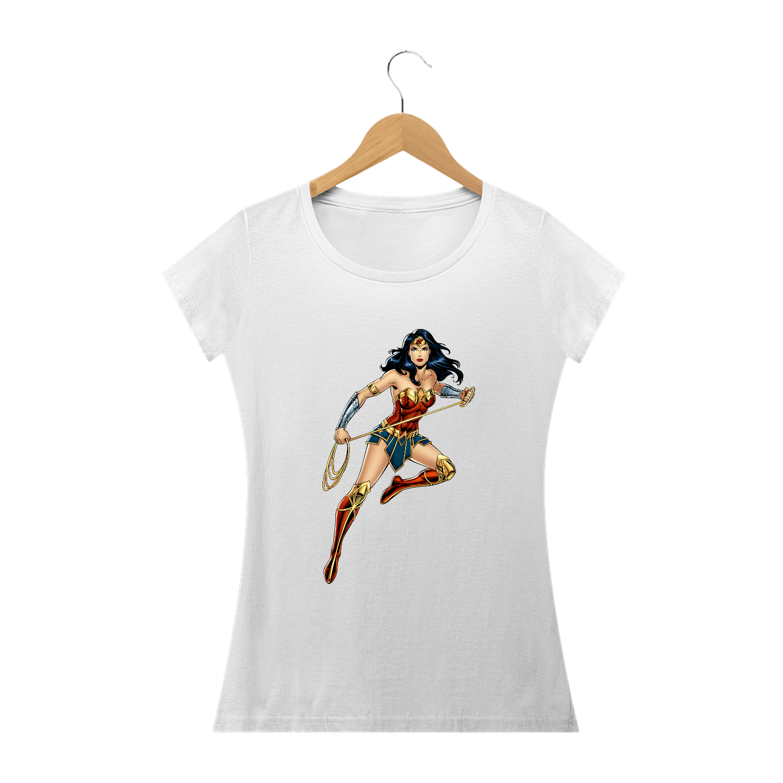 Nome do produto: T-Shirt Prime Mulher Maravilha