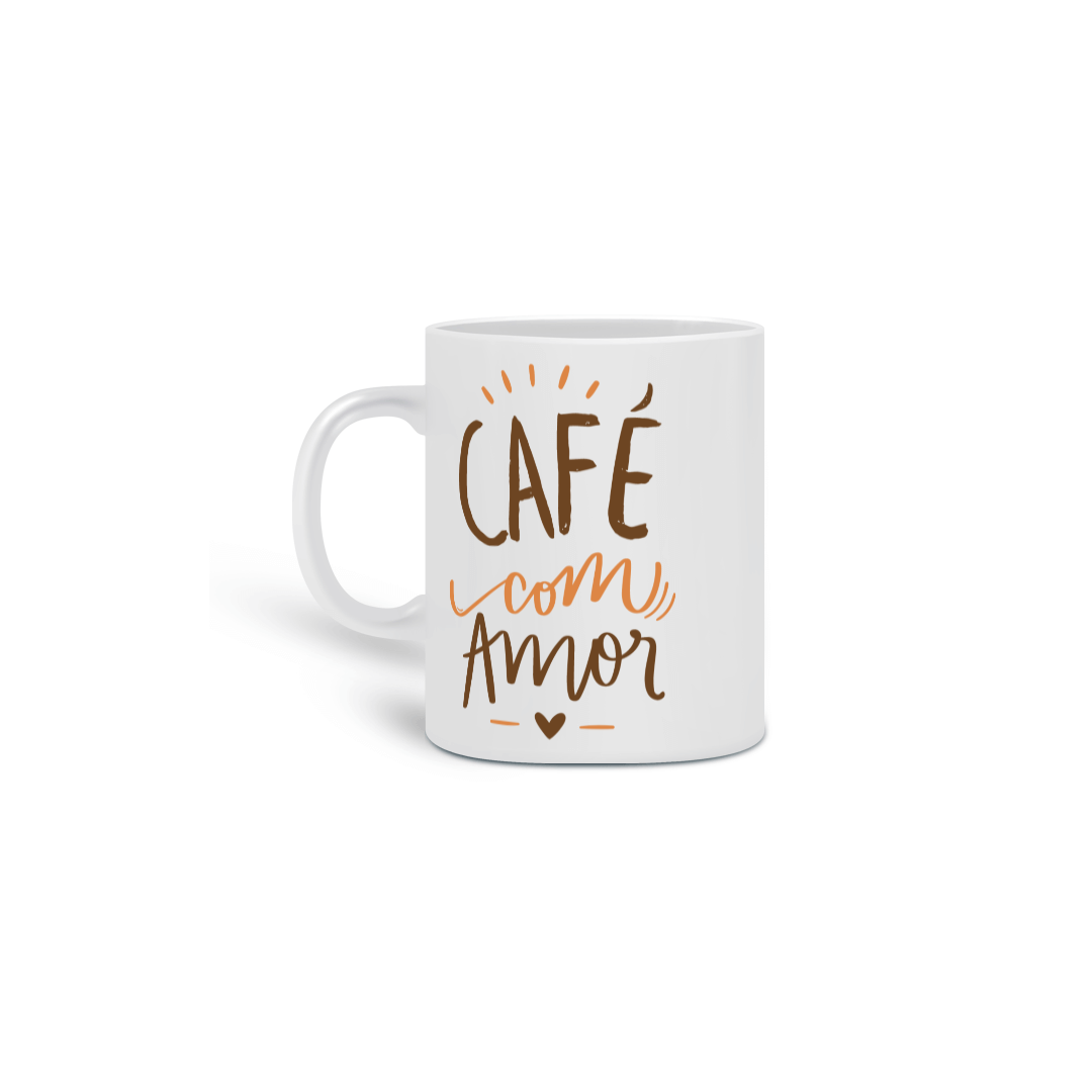 Nome do produto: Caneca Café com Amor