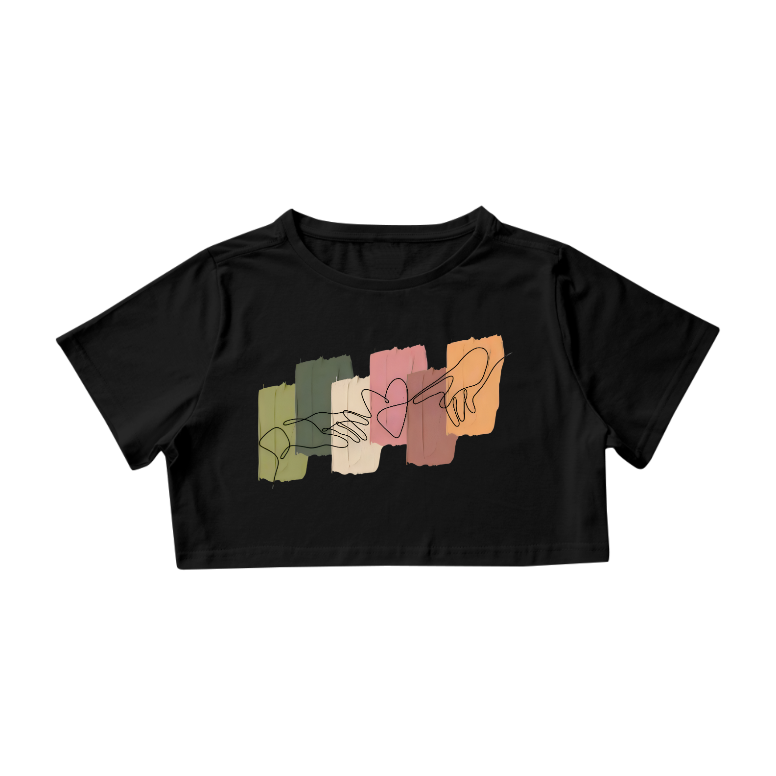 Nome do produto: Cropped Hand - Line Arts