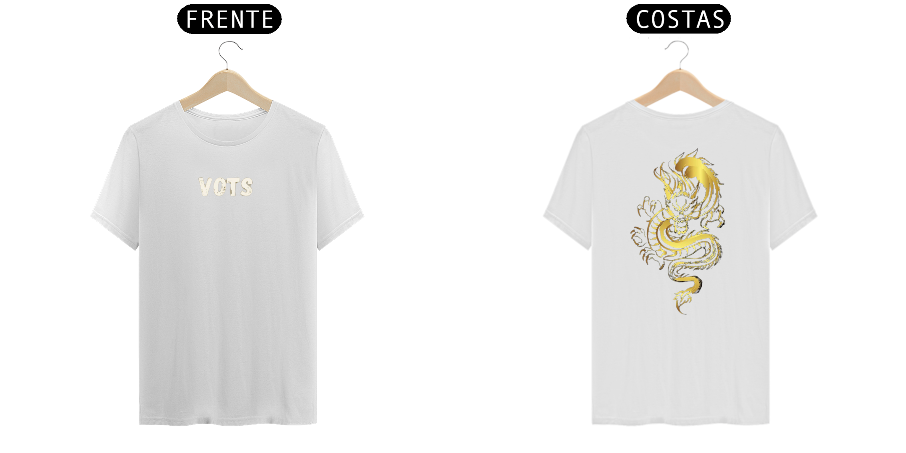 Nome do produto: CAMISA VOTZ -  DRAGON