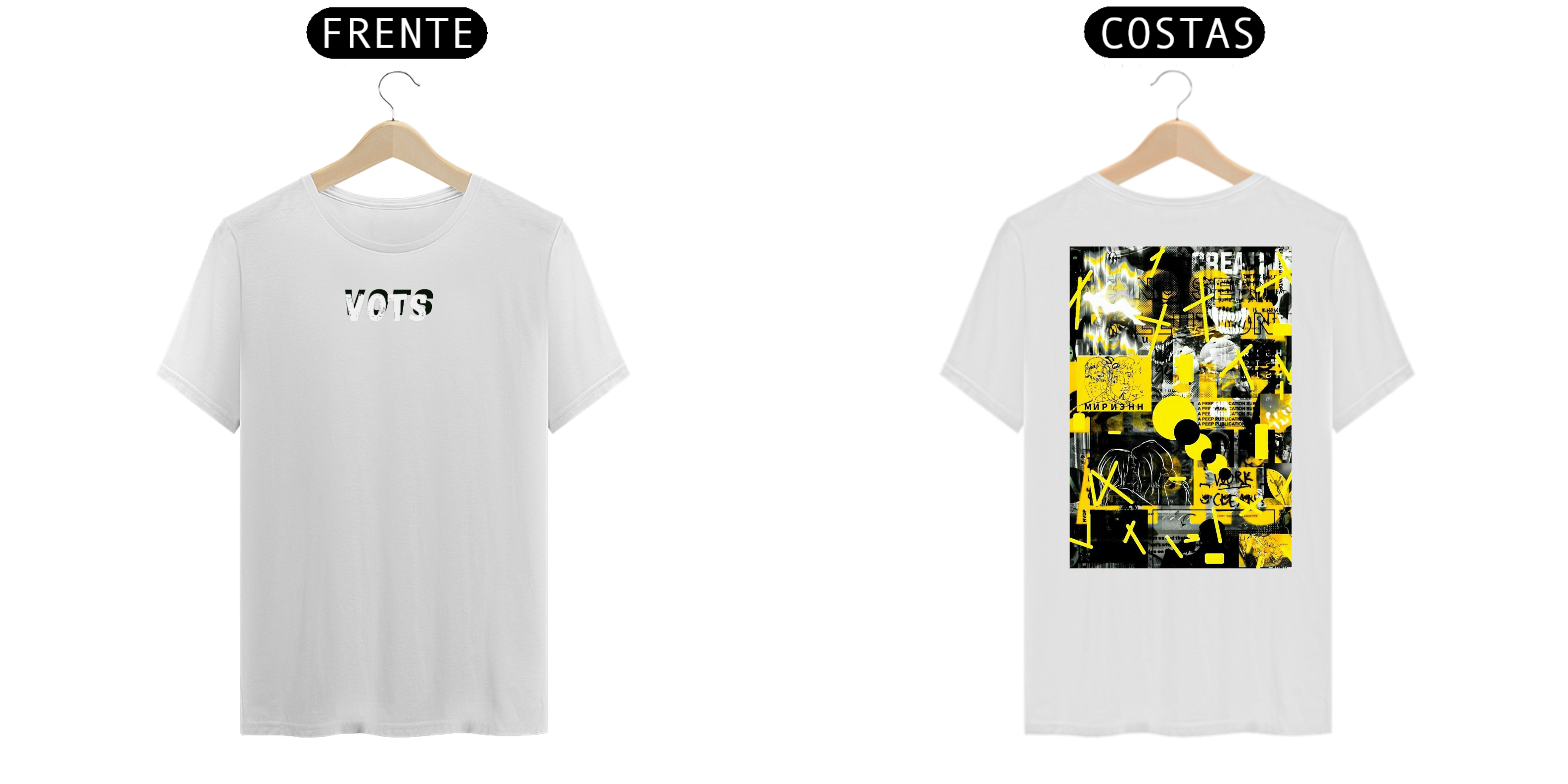 Nome do produto: CAMISA VOTS - GRAFITE