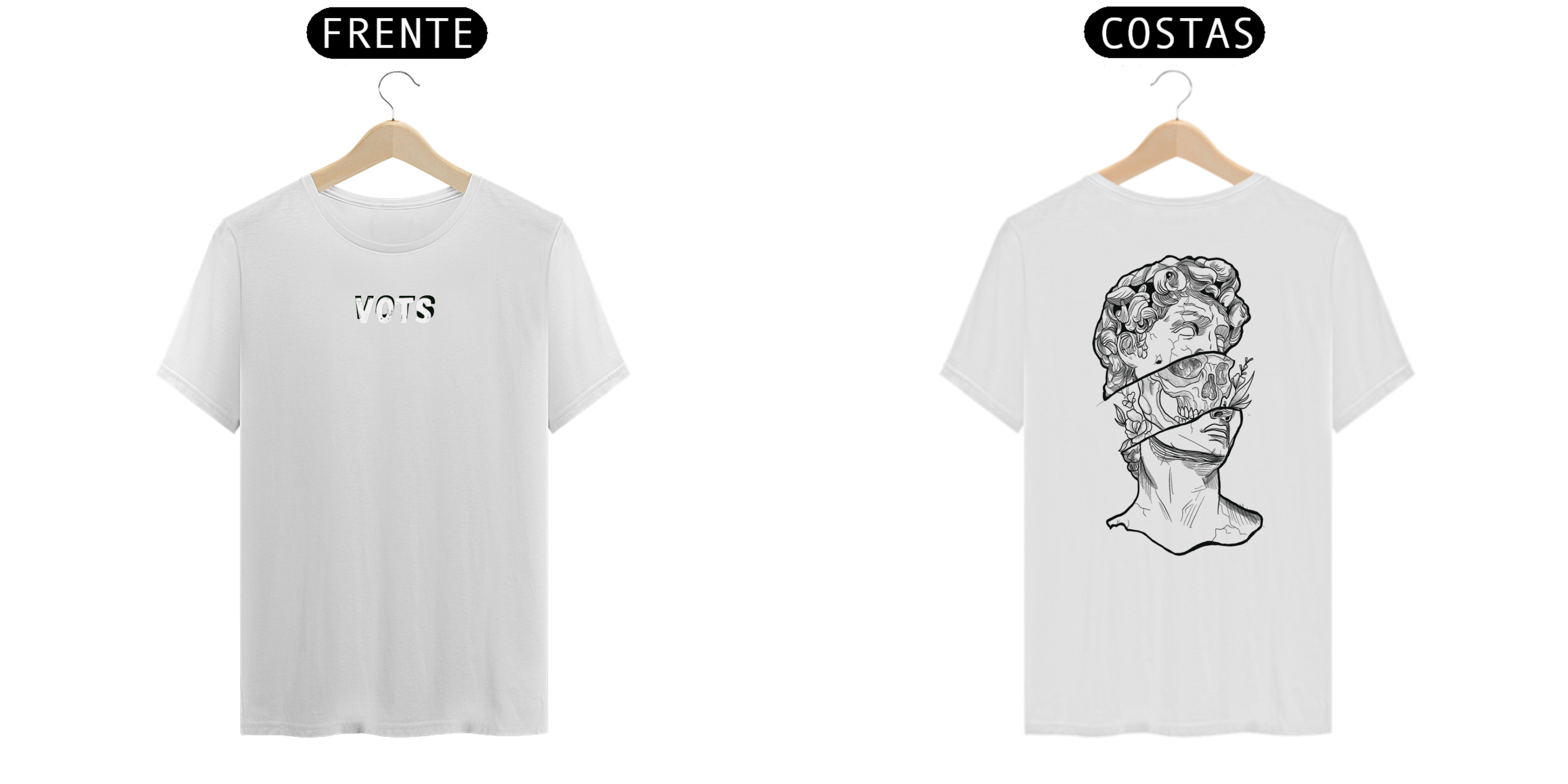 Nome do produto: CAMISA VOTS - David Michelangelo