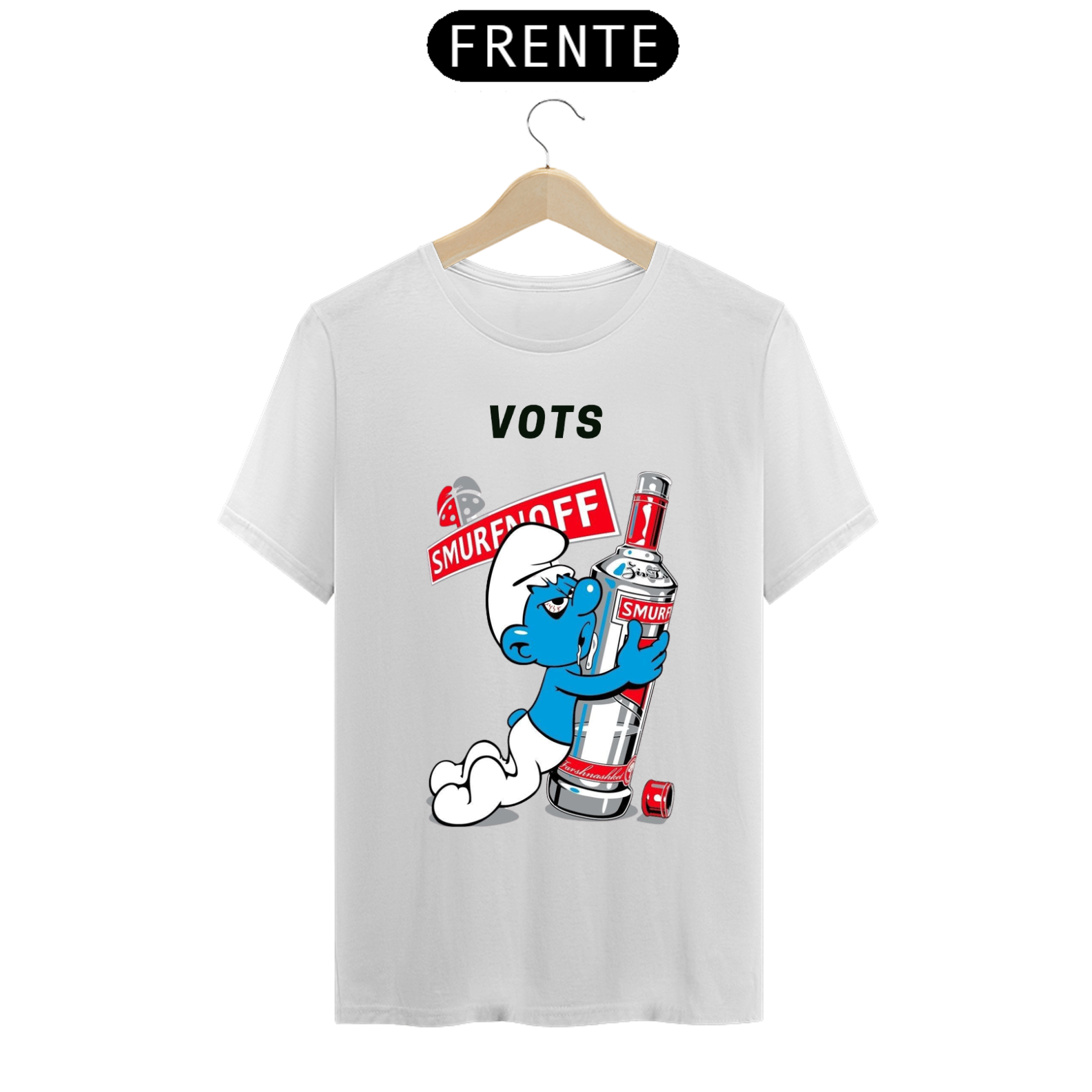 Nome do produto: CAMISA VOTS SMURFNOF
