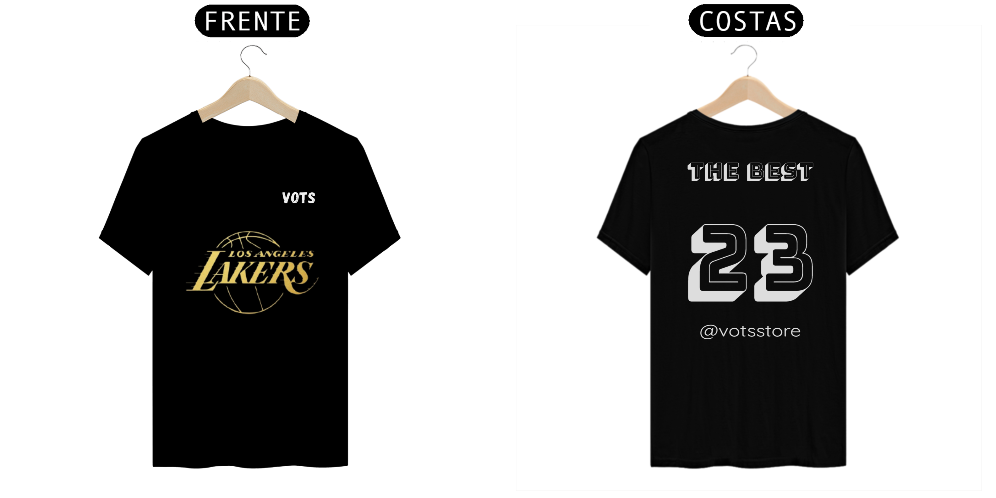 Nome do produto: CAMISA DE TIME VOTS - LAKERS LOS ANGELES