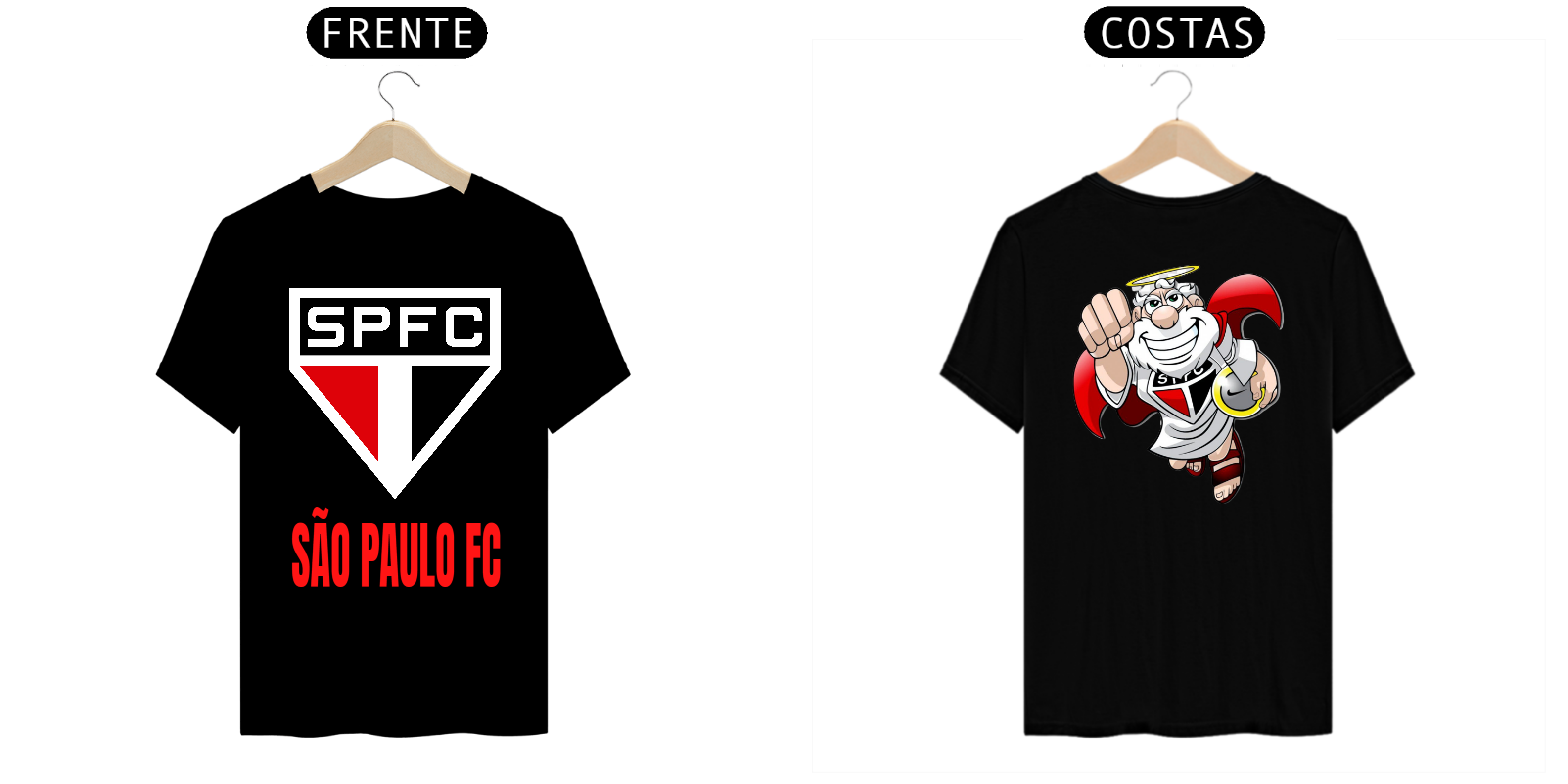 Nome do produto: CAMISA MASCULINA T-SHIRT PRIME - TEMA: SAO PAULO FC