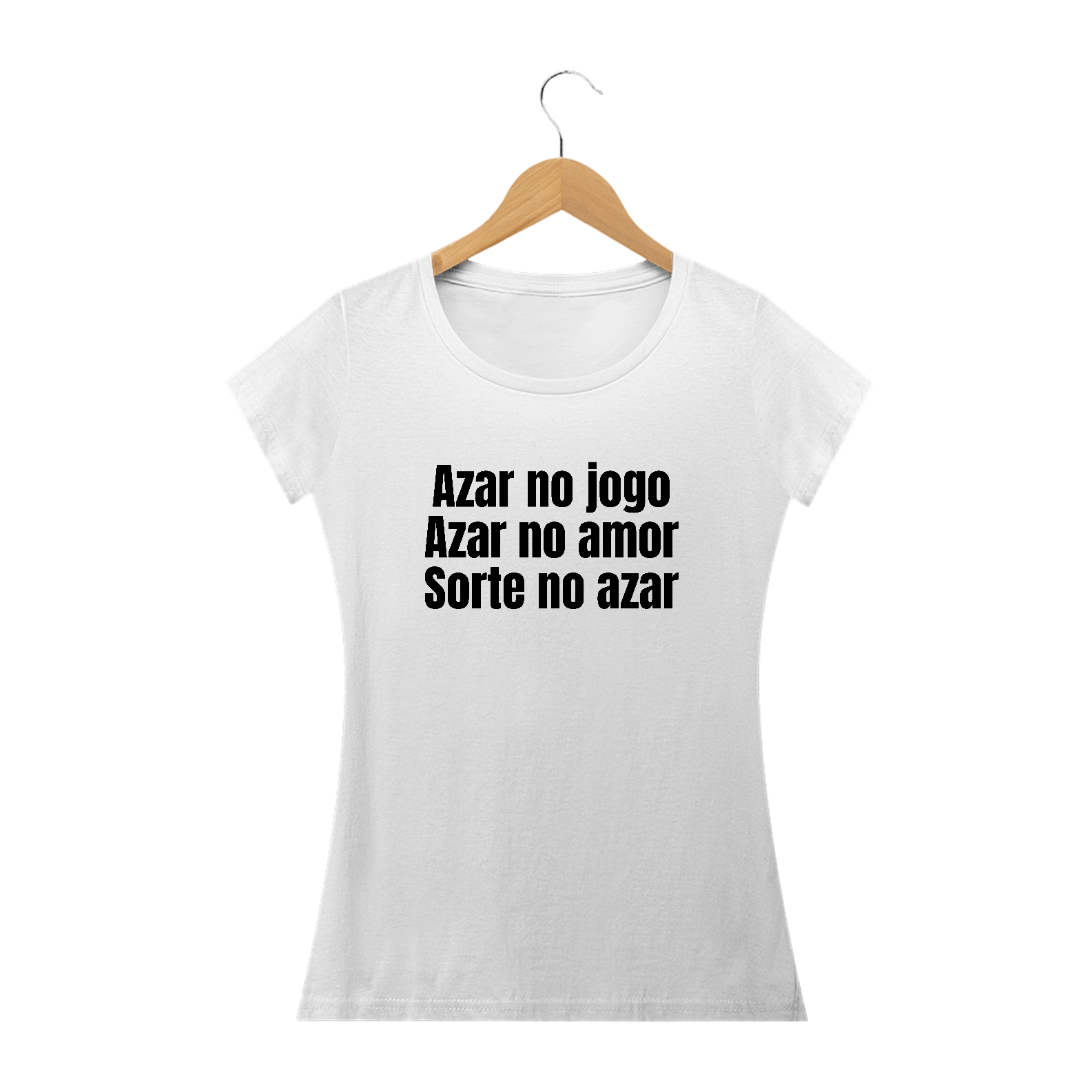 Nome do produto: Azar no Jogo Azar no Amor Sorte no Azar | Baby Long Quality - Banco