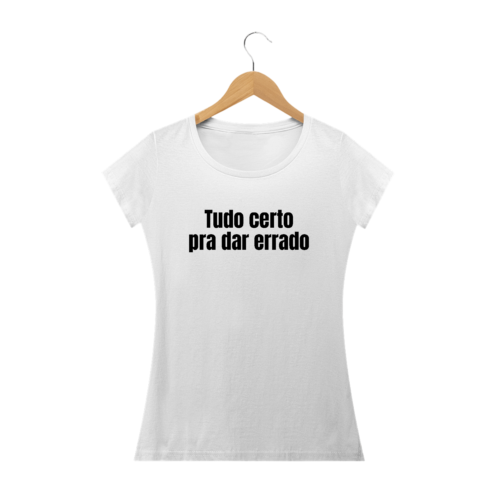 Nome do produto: Tudo Certo Pra Dar Errado Branco | Baby Long Quality