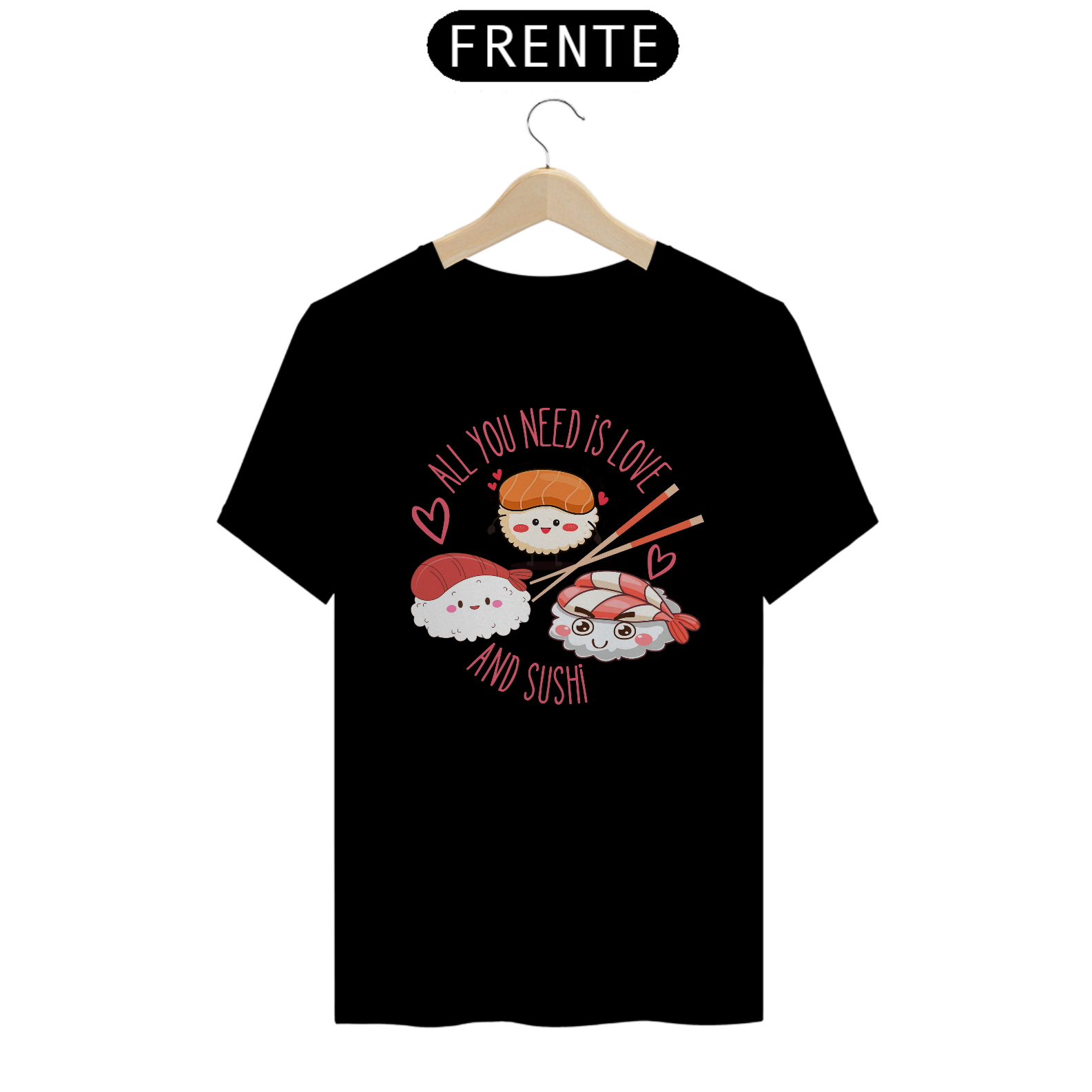 Nome do produto: Camisa Love Sushi