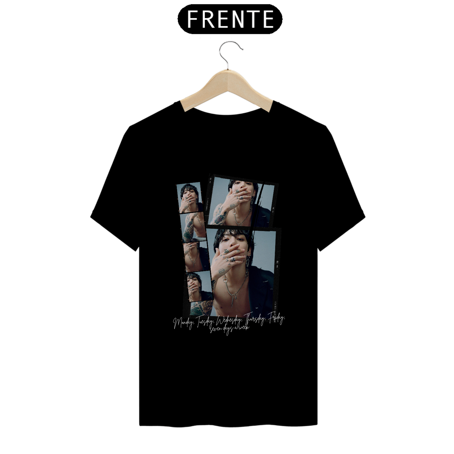 Nome do produto: CAMISA JK SEVEN DAYS A WEEK