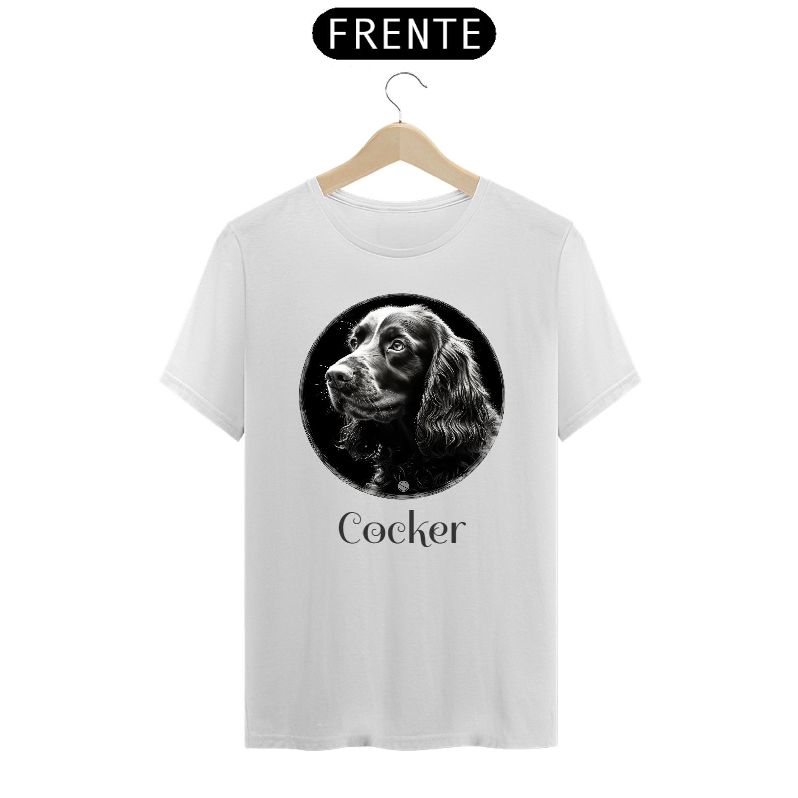 Nome do produto: Camisa Cocker Spaniel Nome Prime