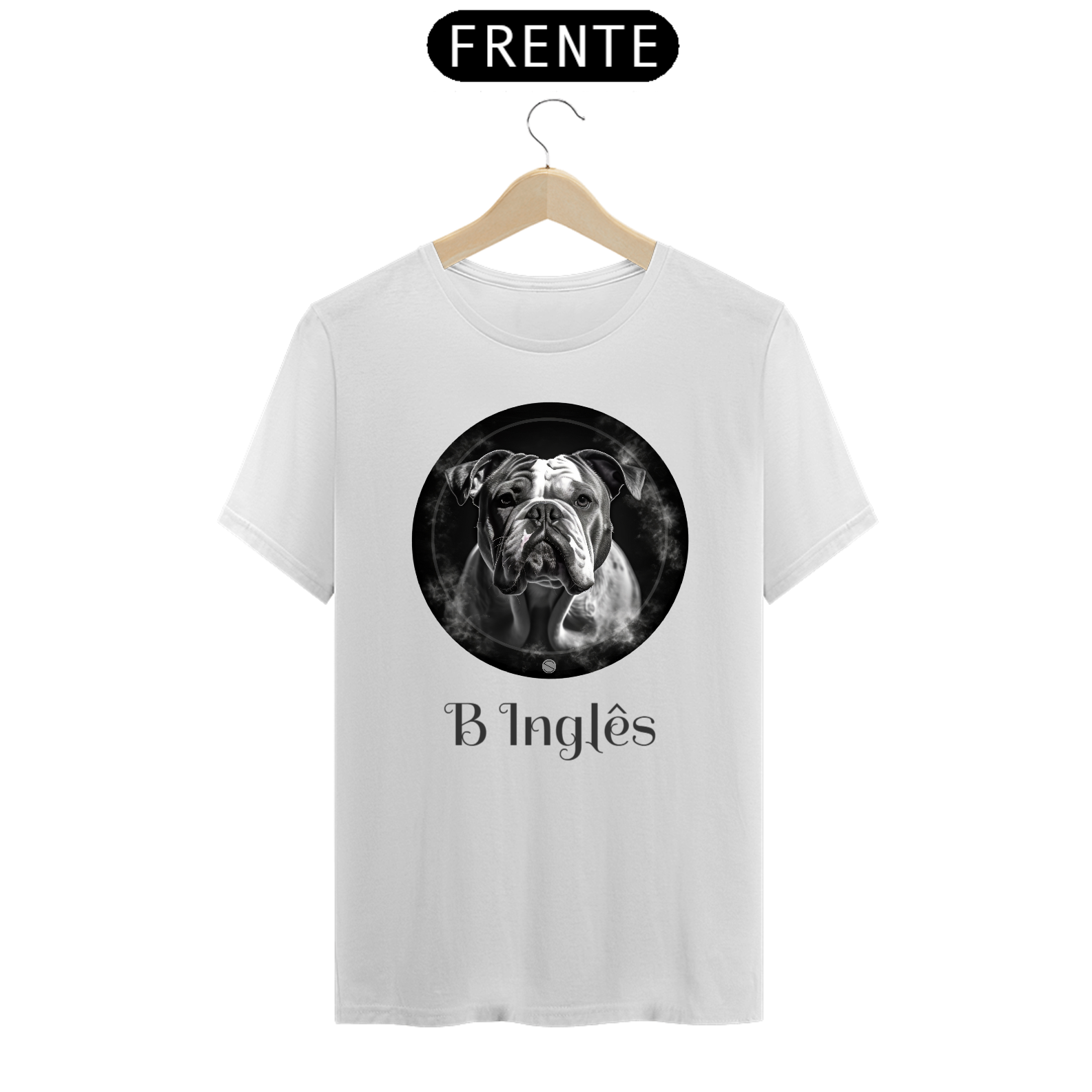 Nome do produto: Camisa Buldogue Inglês Nome Prime