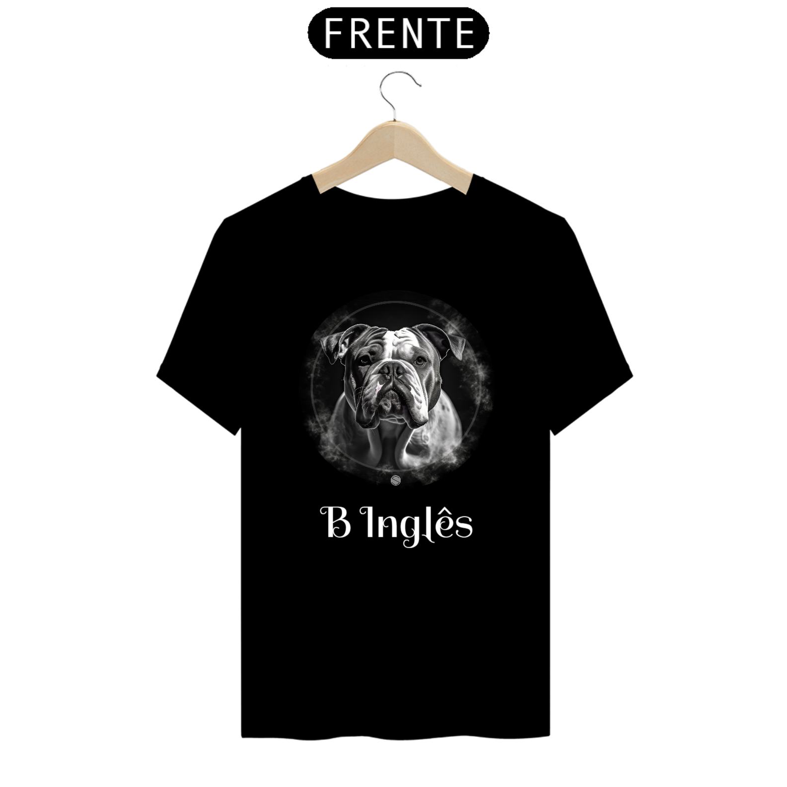 Nome do produto: Camisa Buldogue Inglês Nome Prime