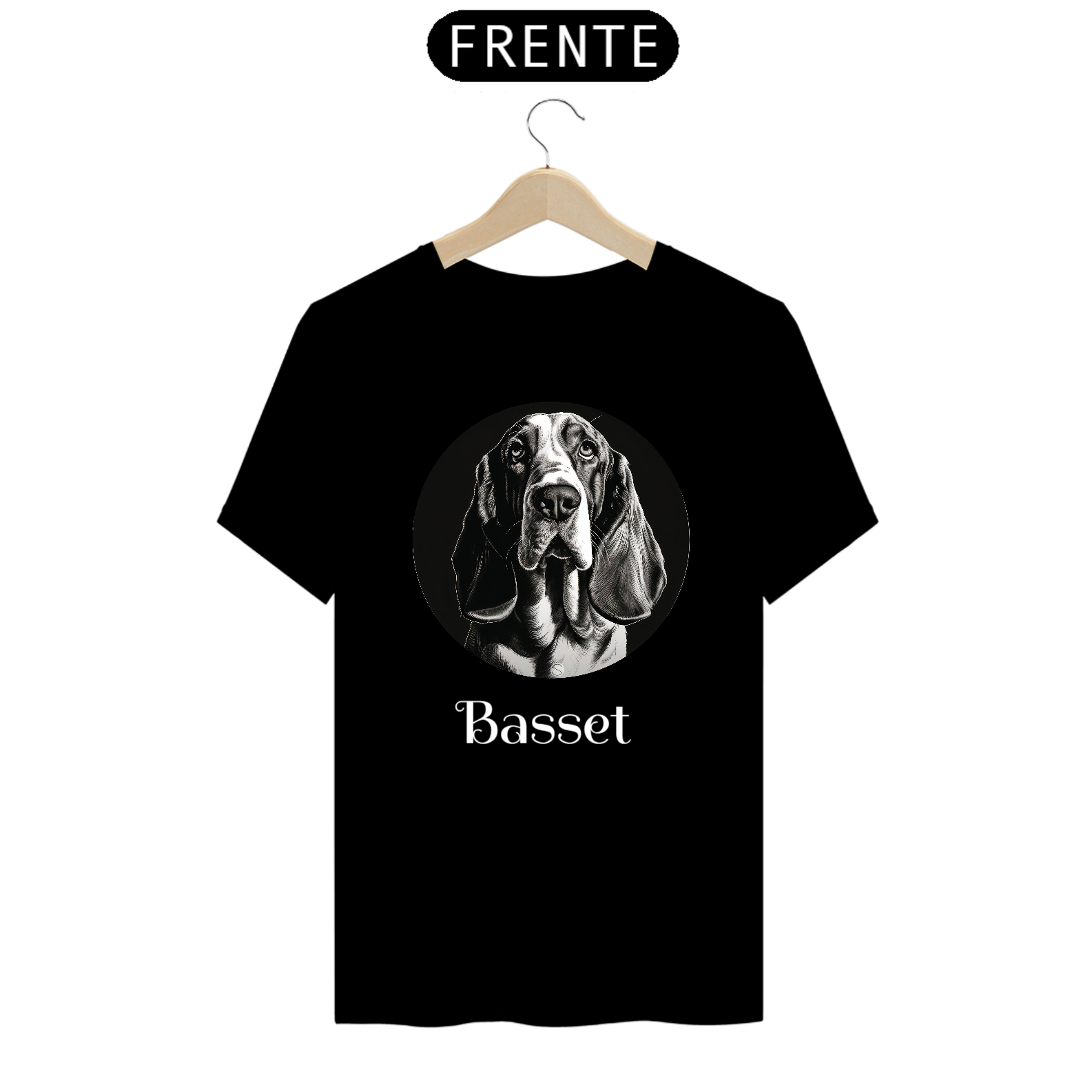 Nome do produto: Camisa Basset Nome Prime
