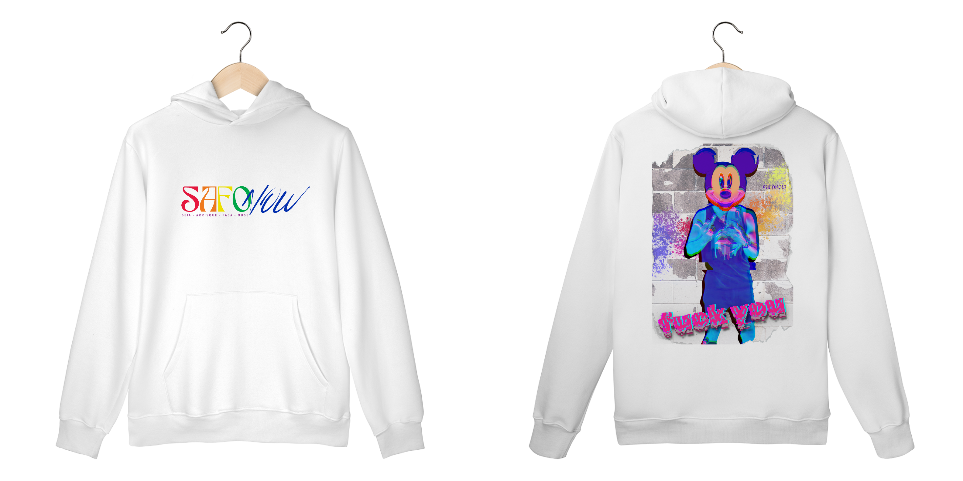 Nome do produto: Moletom Mickey FuckYou