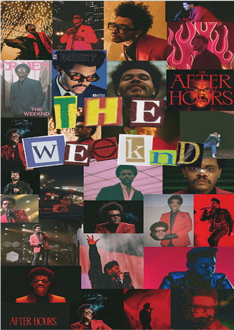 Nome do produto: poster the weeknd