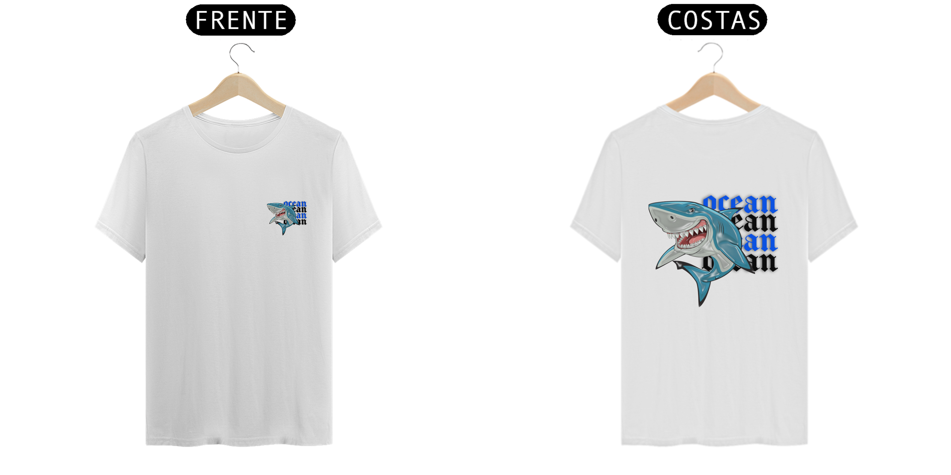 Nome do produto: Camiseta Shark