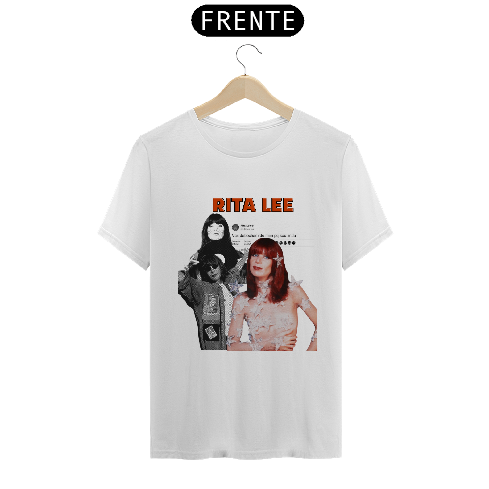 Nome do produto: Camiseta Rita Lee