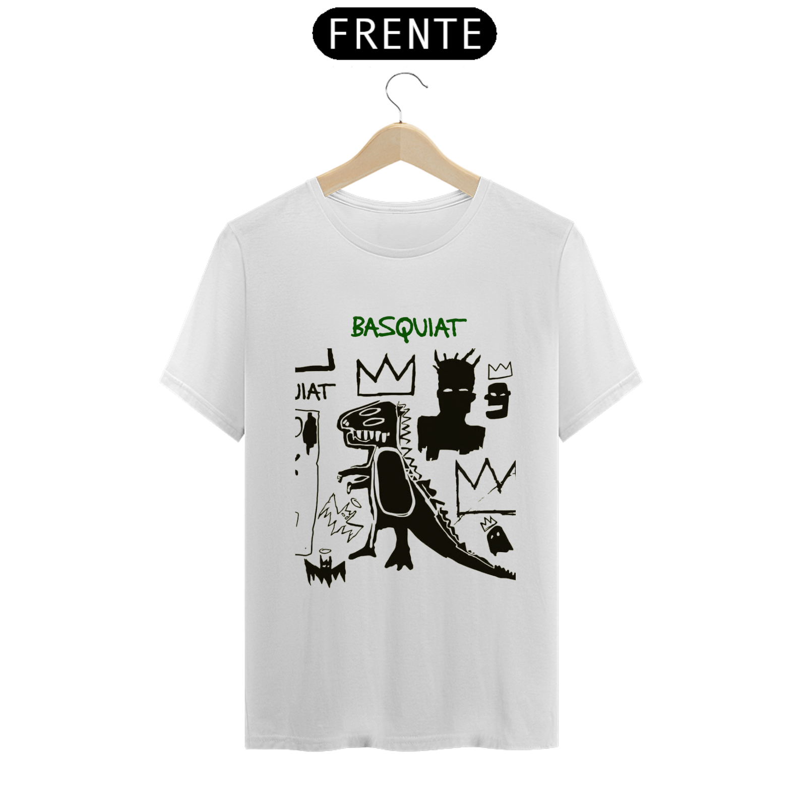 Nome do produto: Camiseta Basquiat