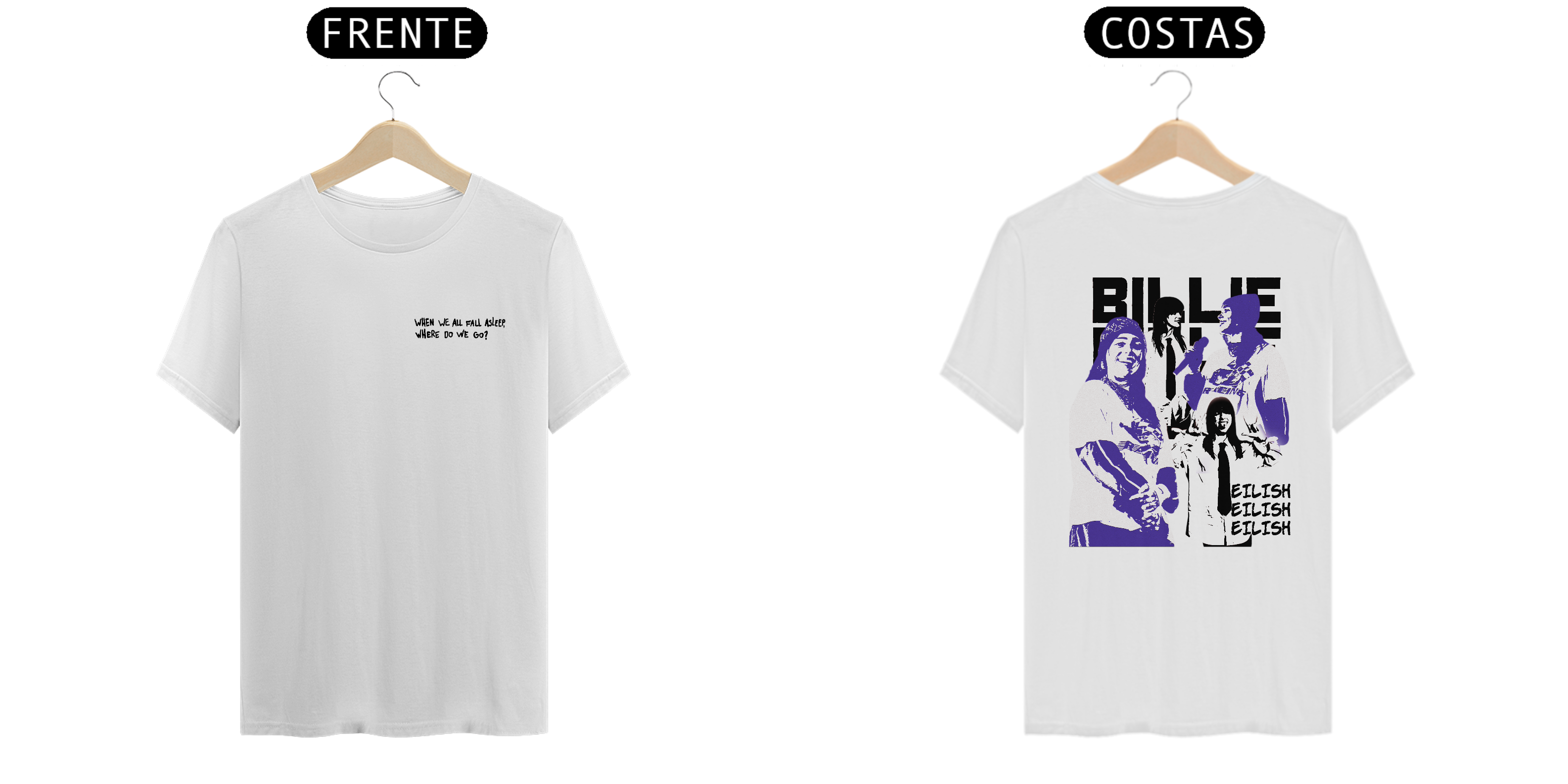Nome do produto: Camiseta Billie Eilish