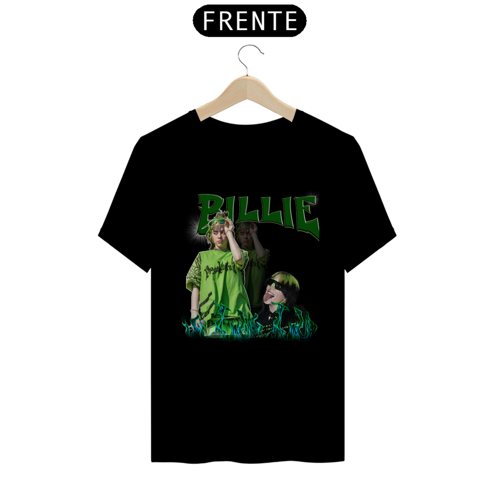 Nome do produto: Camiseta Billie Eilish 