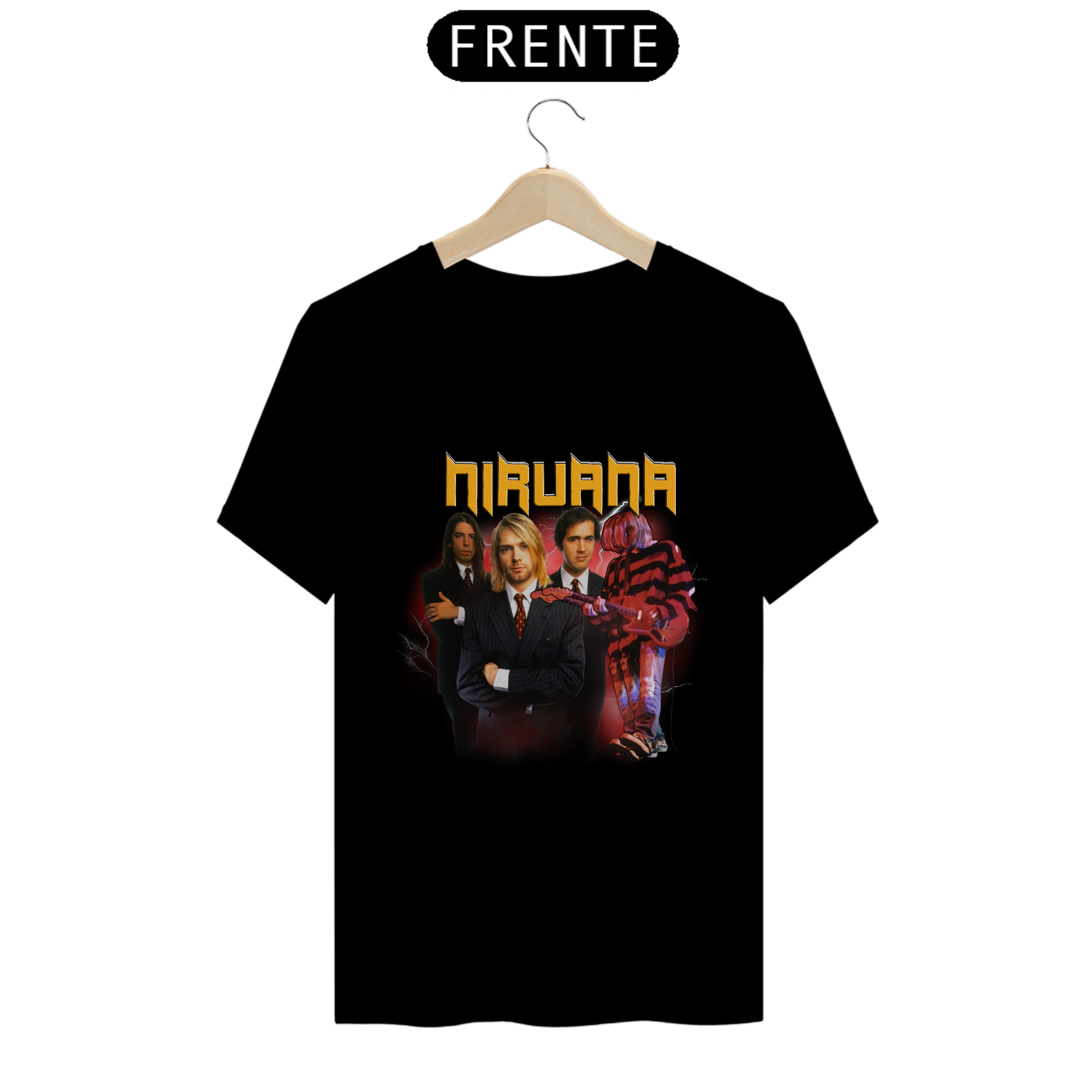 Nome do produto: Camiseta Nirvana