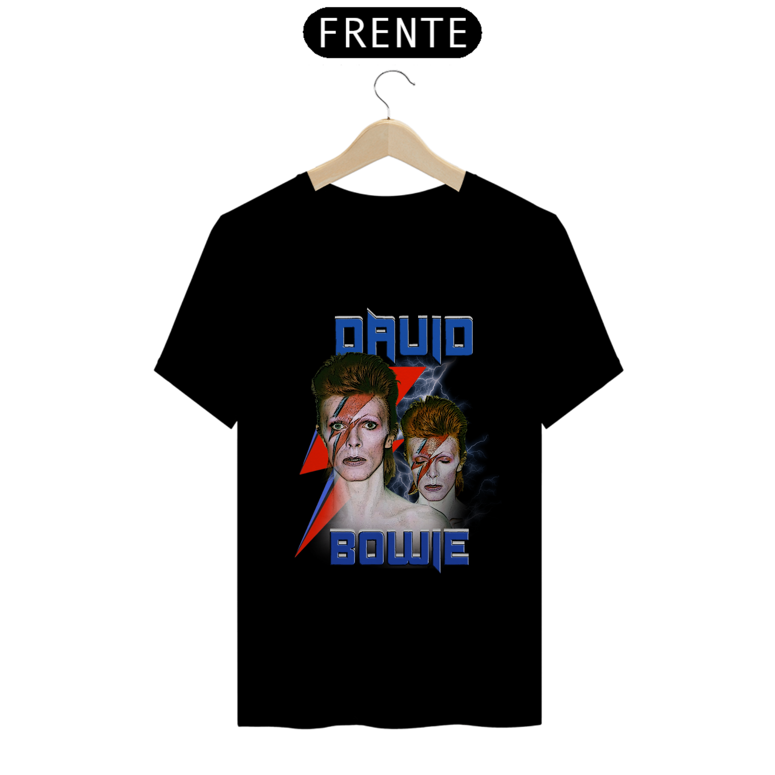 Nome do produto: Camiseta David Bowie
