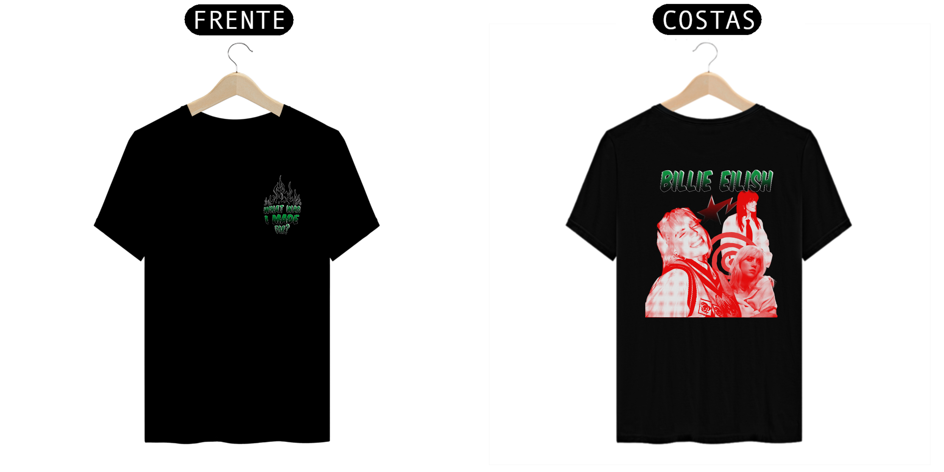 Nome do produto: Camiseta Billie Eilish