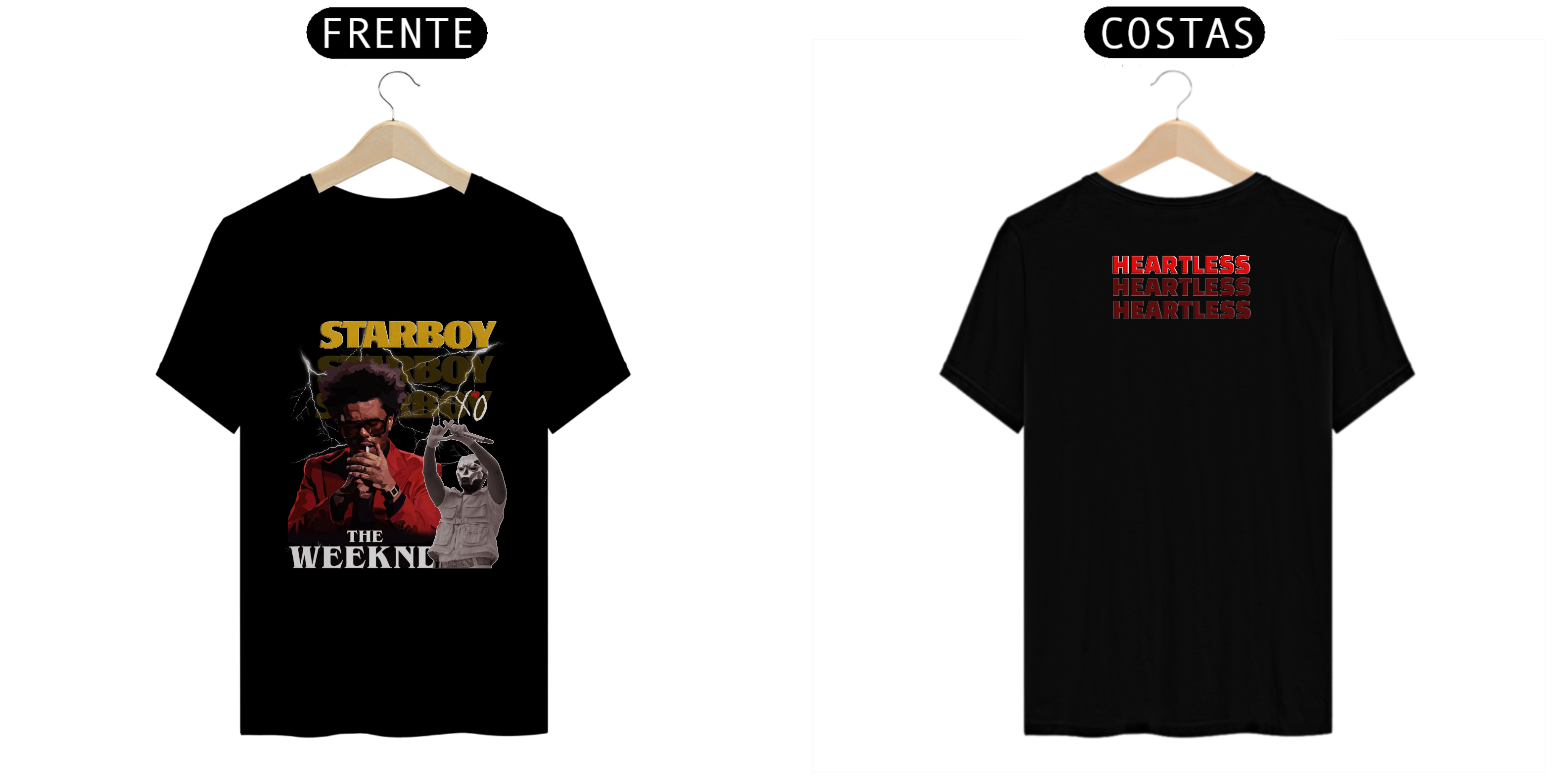 Nome do produto: Camiseta The Weeknd