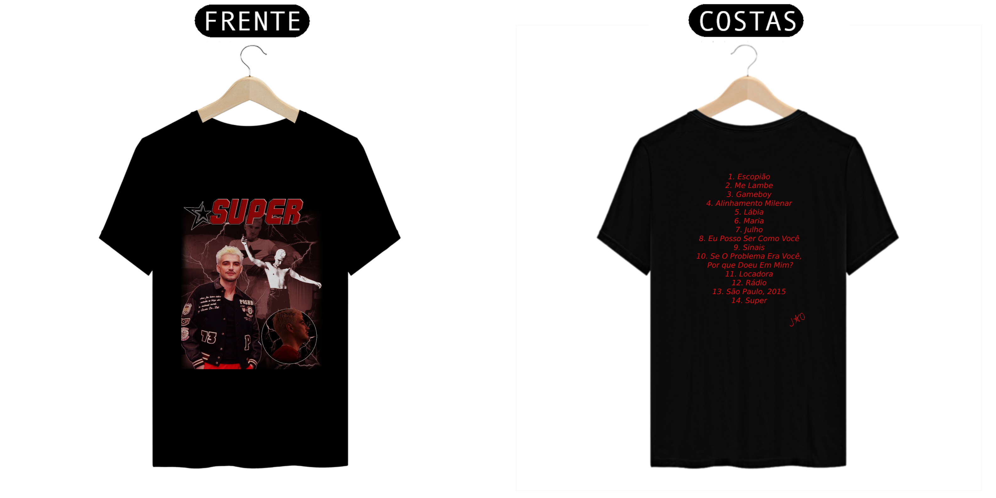 Nome do produto: Camiseta Jão