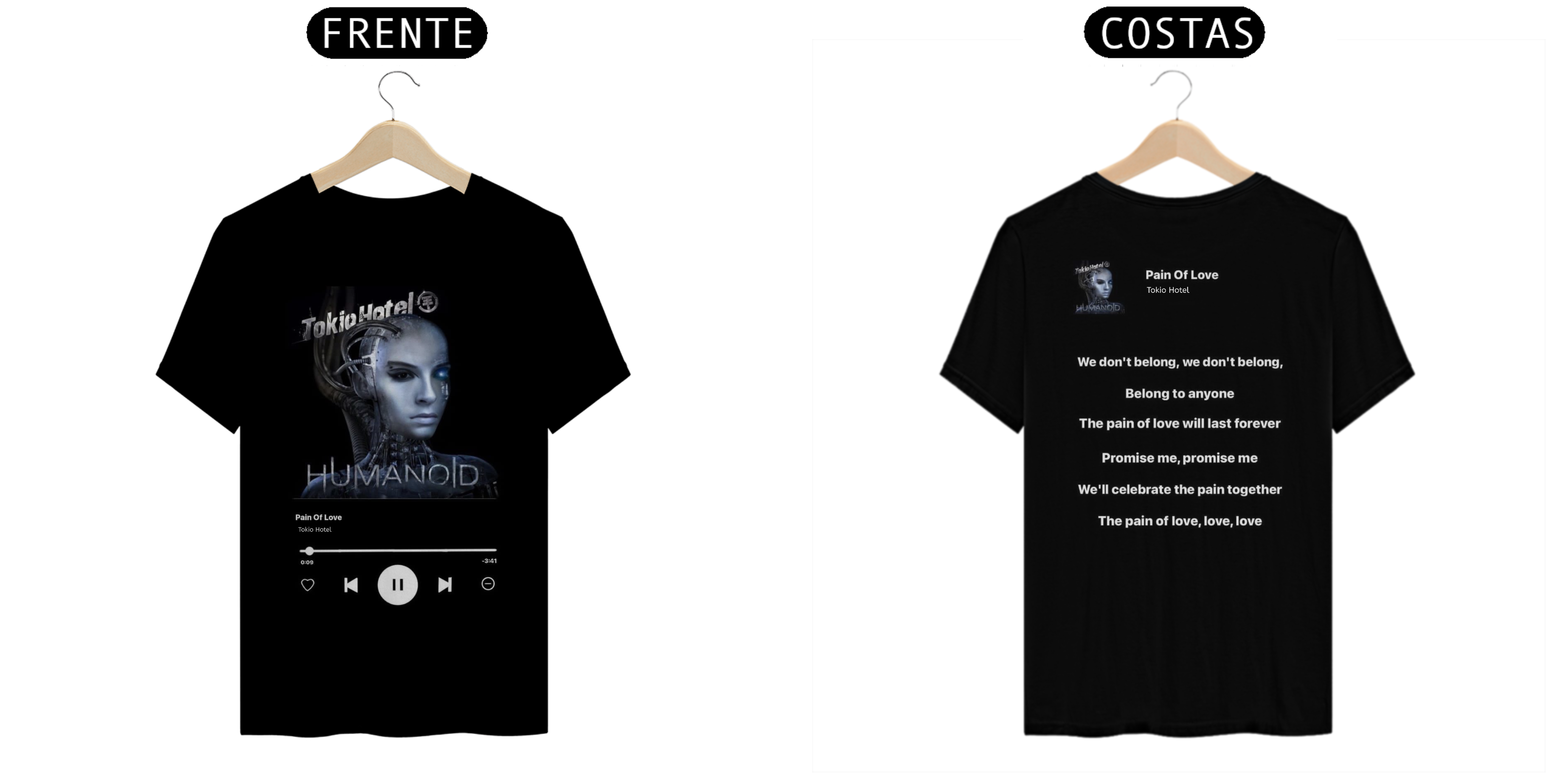 Nome do produto: Camiseta Tokio Hotel