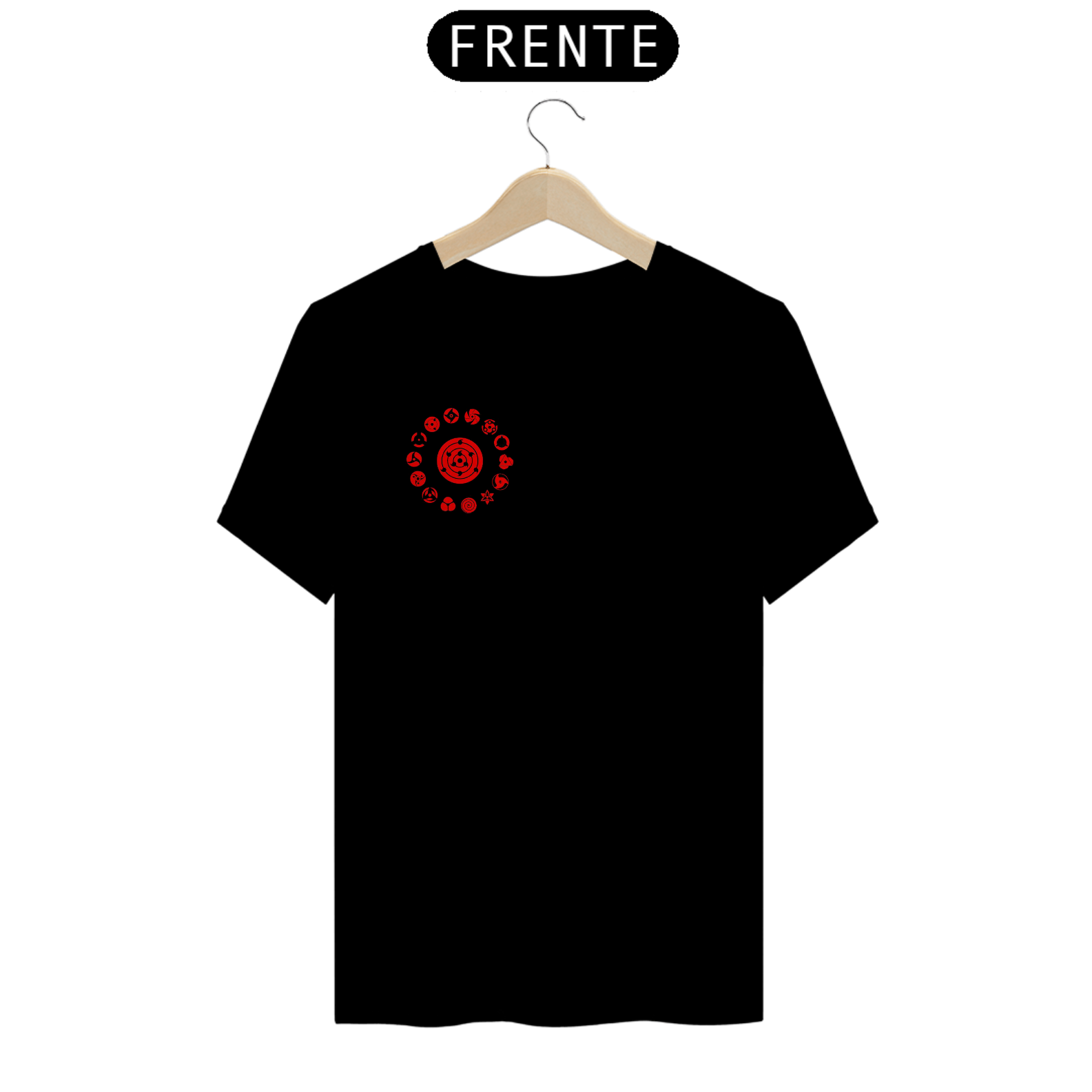 Nome do produto: T-SHIRT COLEÇÃO NARUTO
