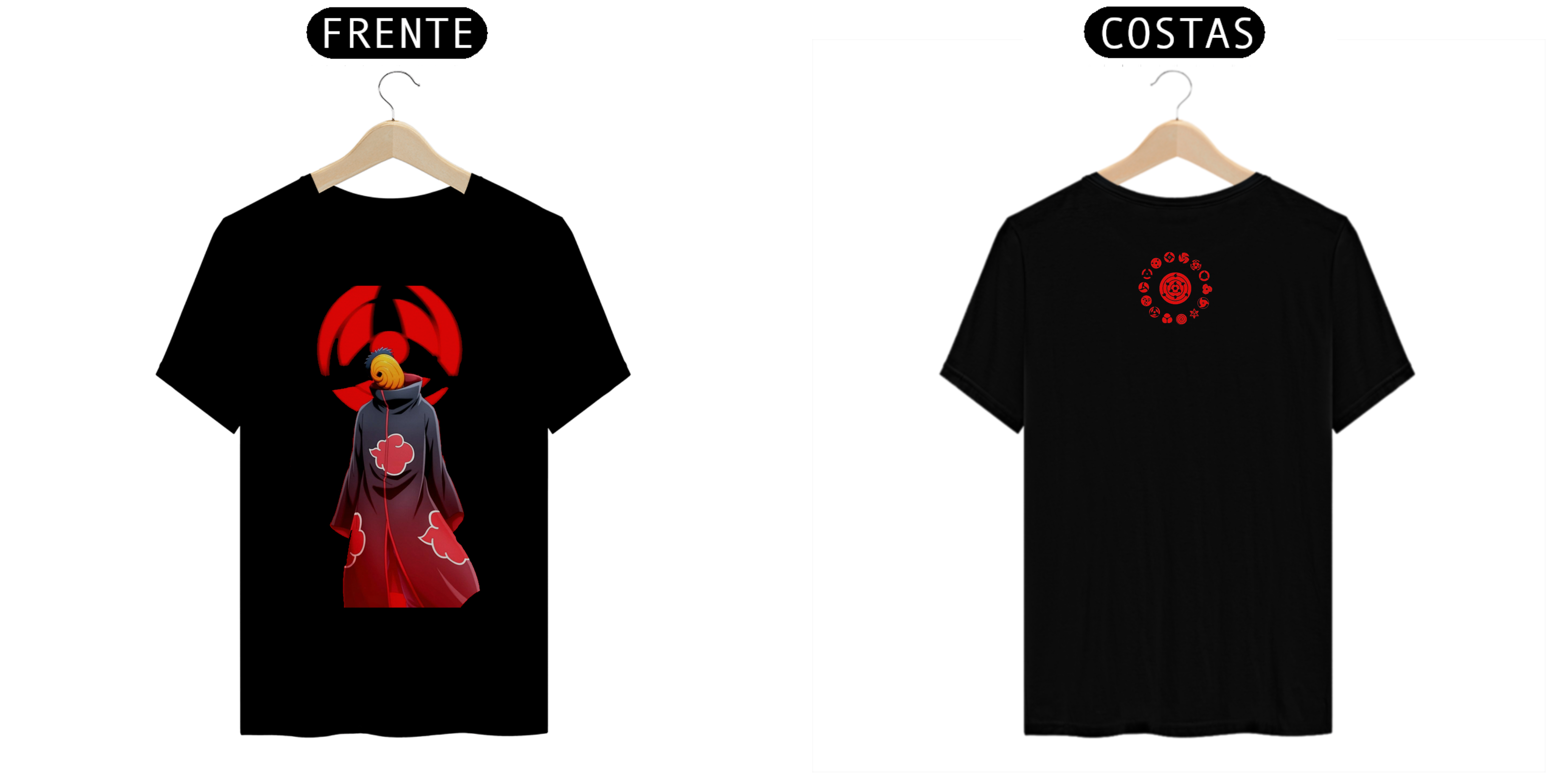 Nome do produto: T-SHIRT COLEÇÃO NARUTO