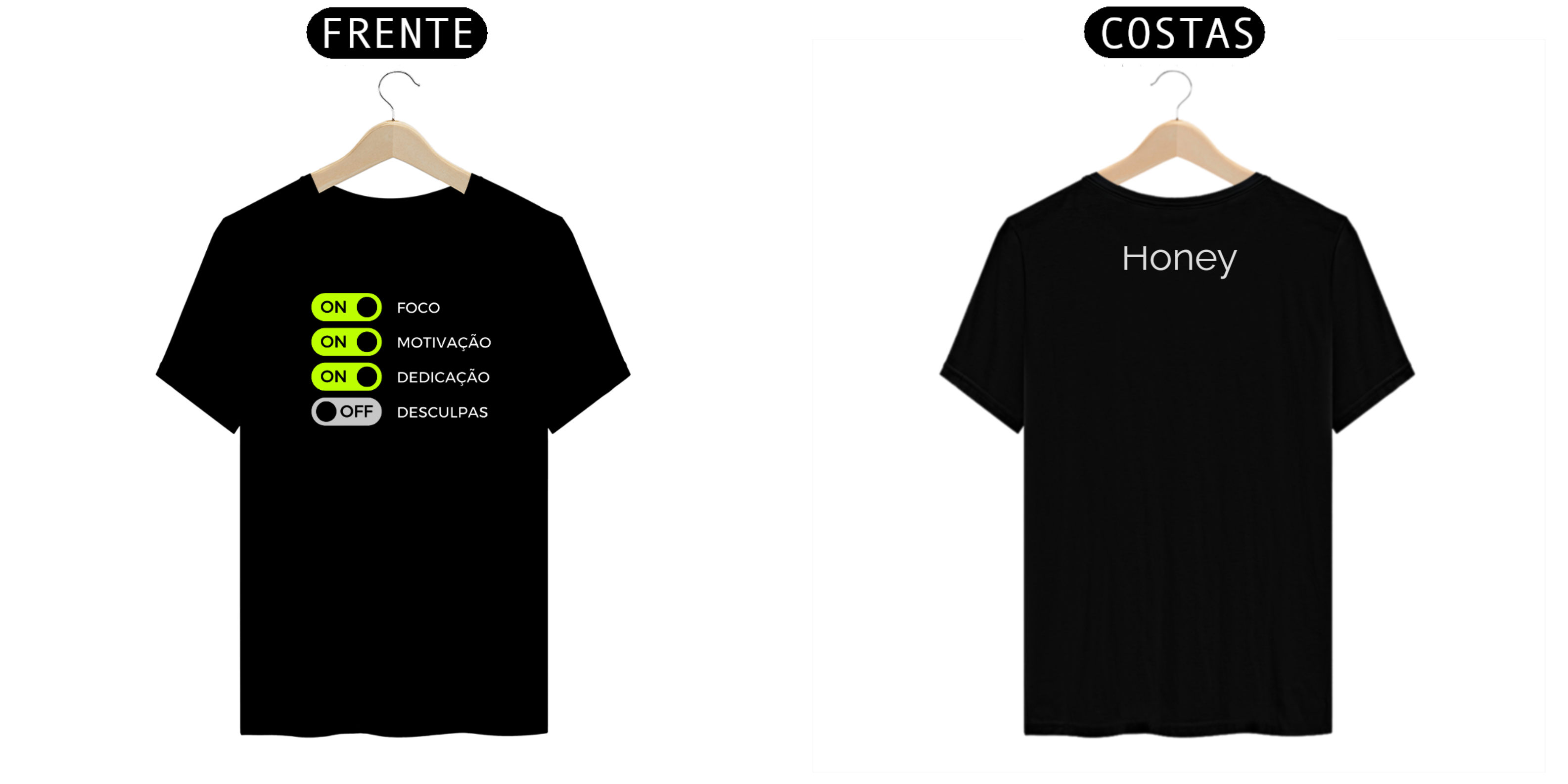 Nome do produto: CAMISETA ON/OFF