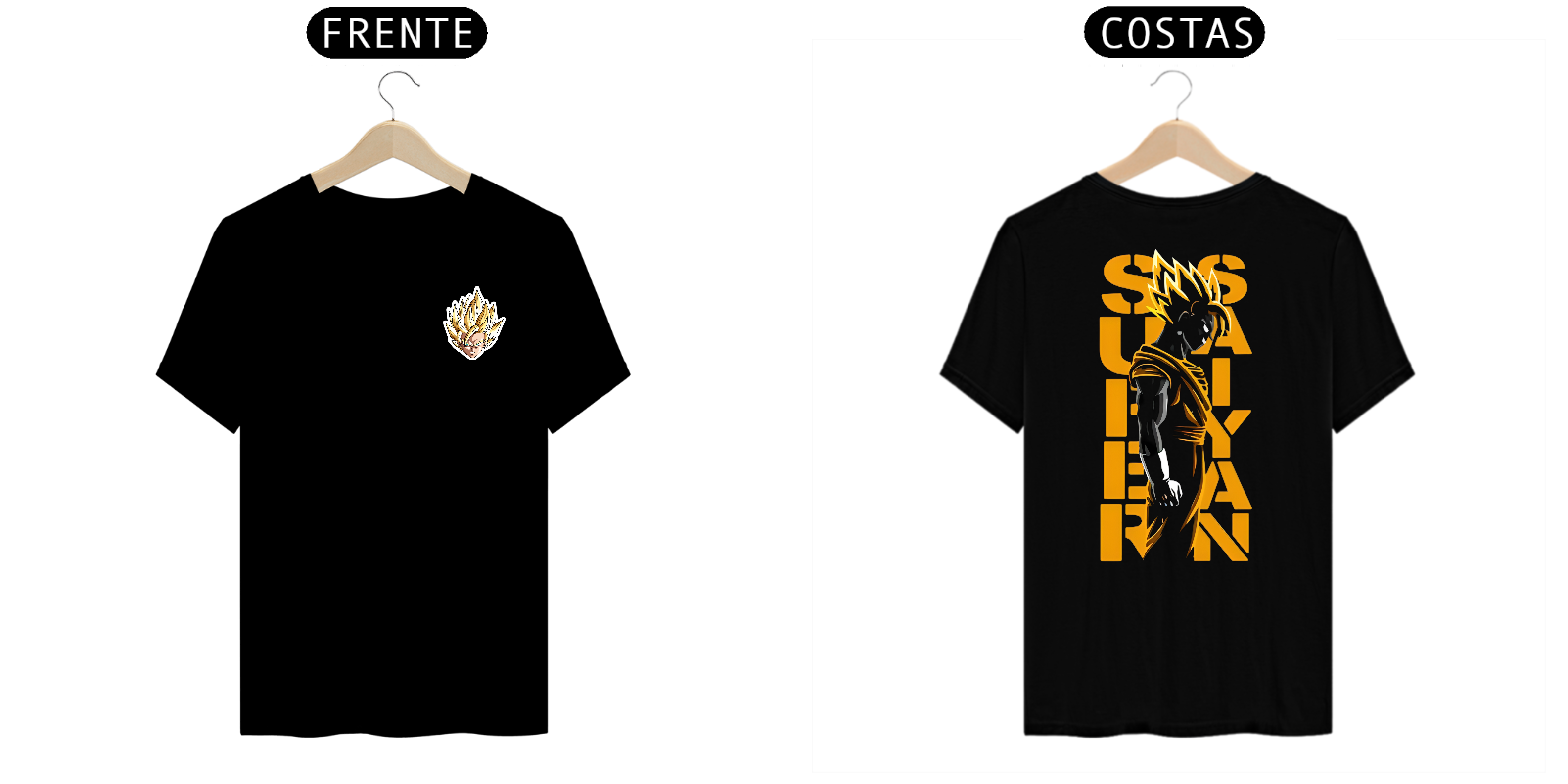 Nome do produto: CAMISETA SAIYAJIN