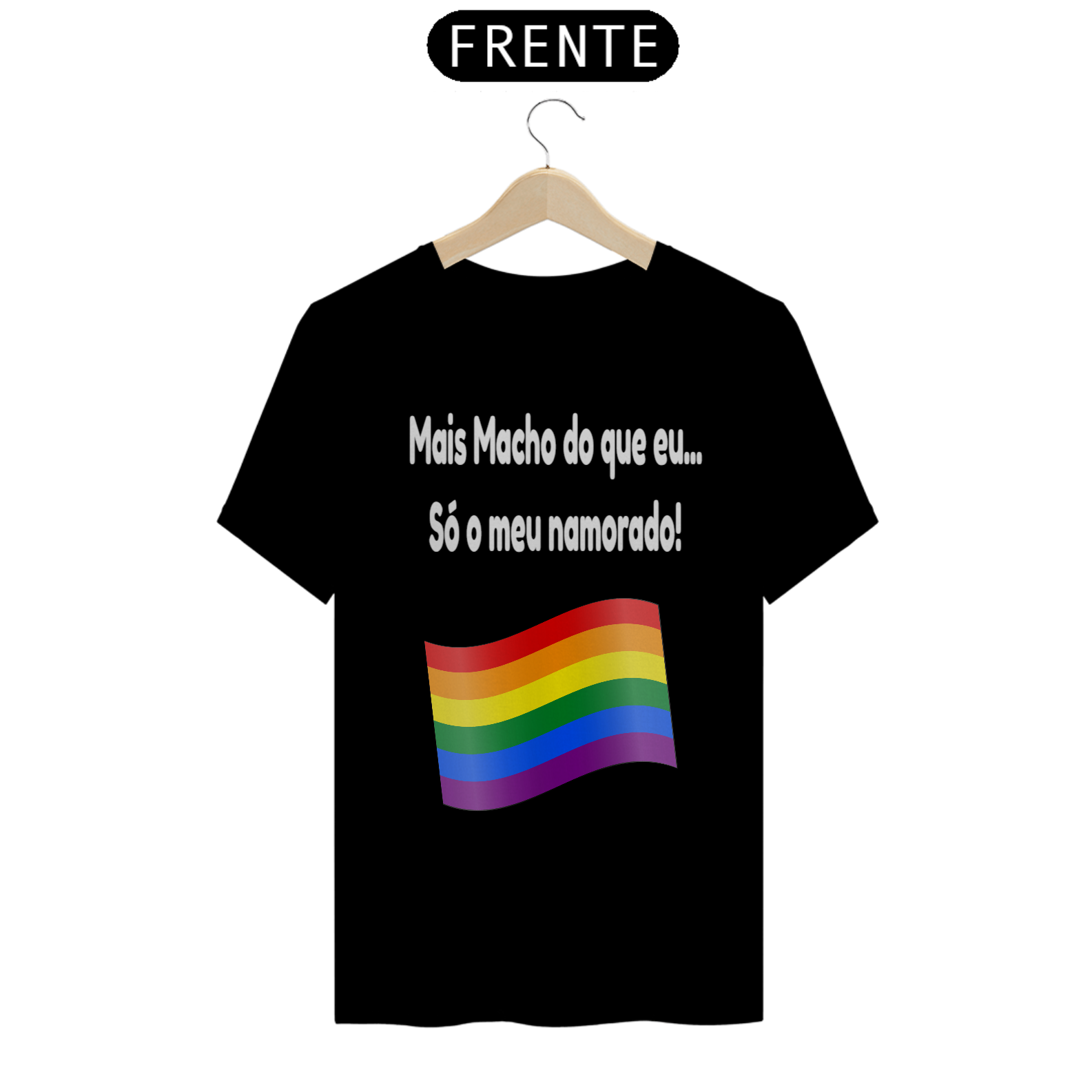 Nome do produto: Camisa T-Shirt  Orgulho LGBT