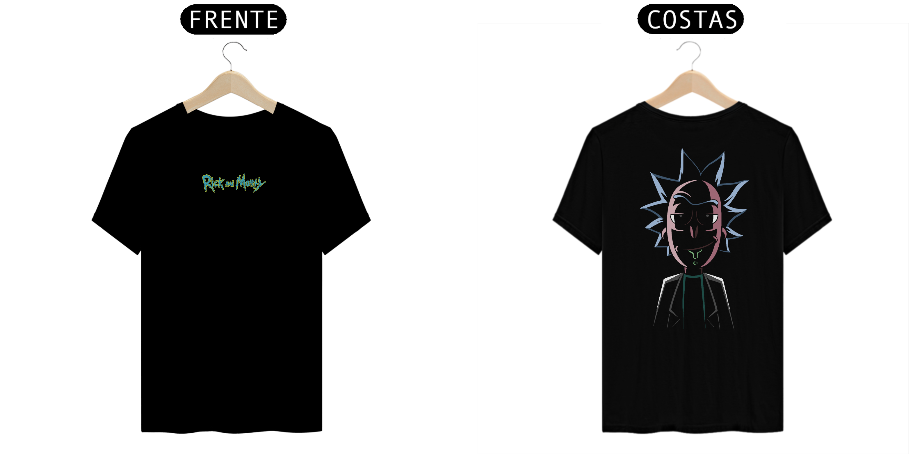 Nome do produto: Camista - Rick and Morty